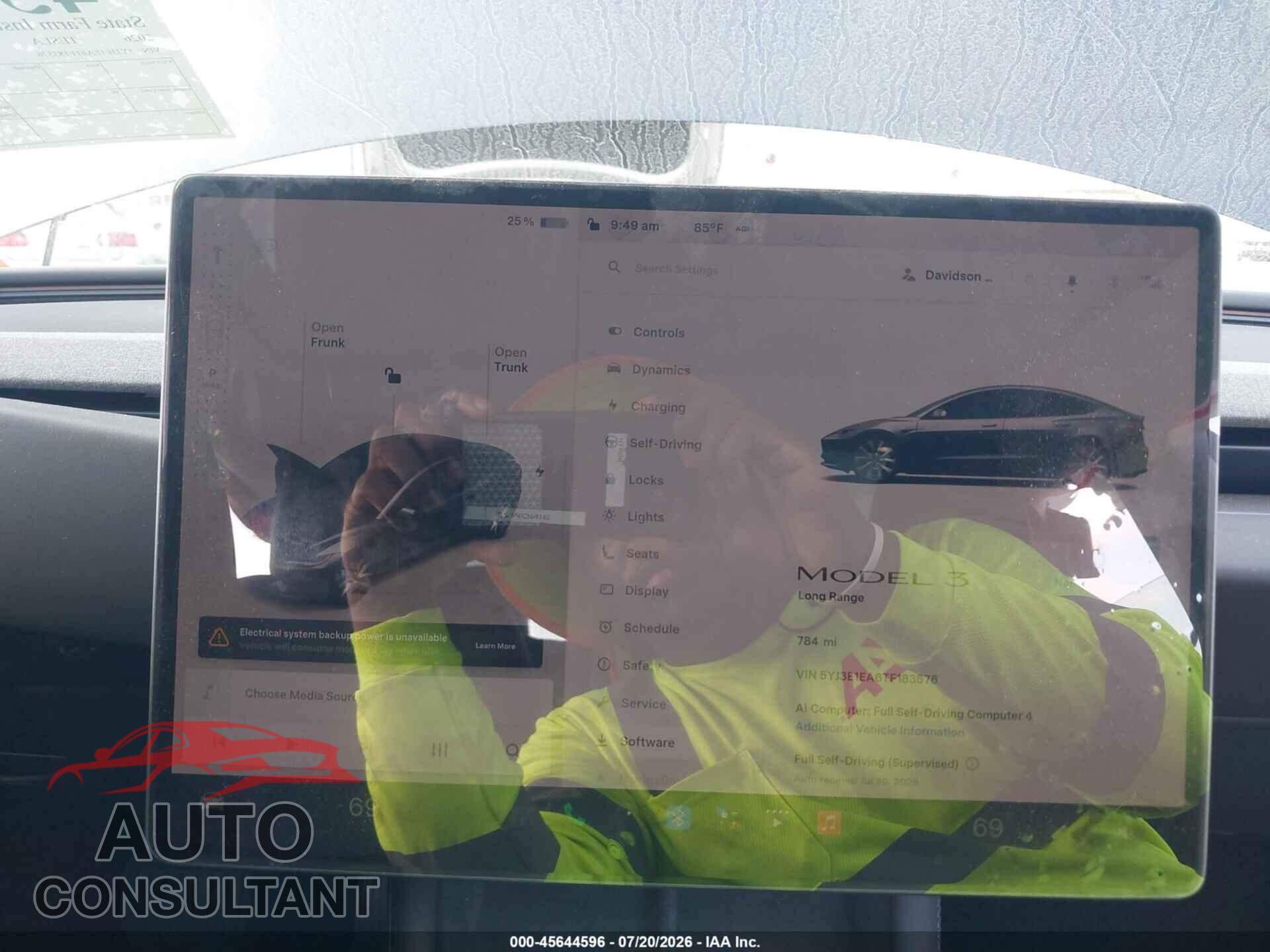 TESLA MODEL 3 2026 - 5YJ3E1EA6TF183576
