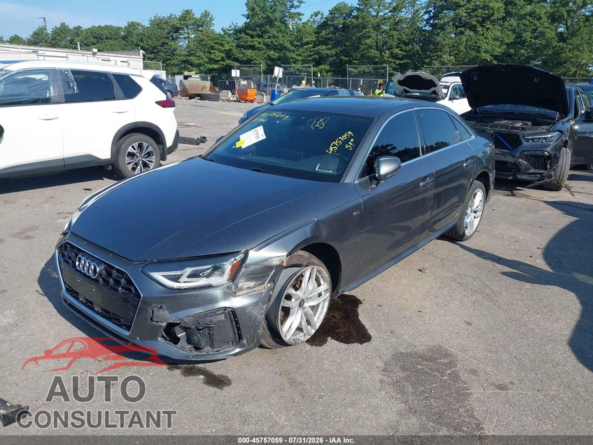 AUDI A4 2021 - WAUDAAF42MA086519