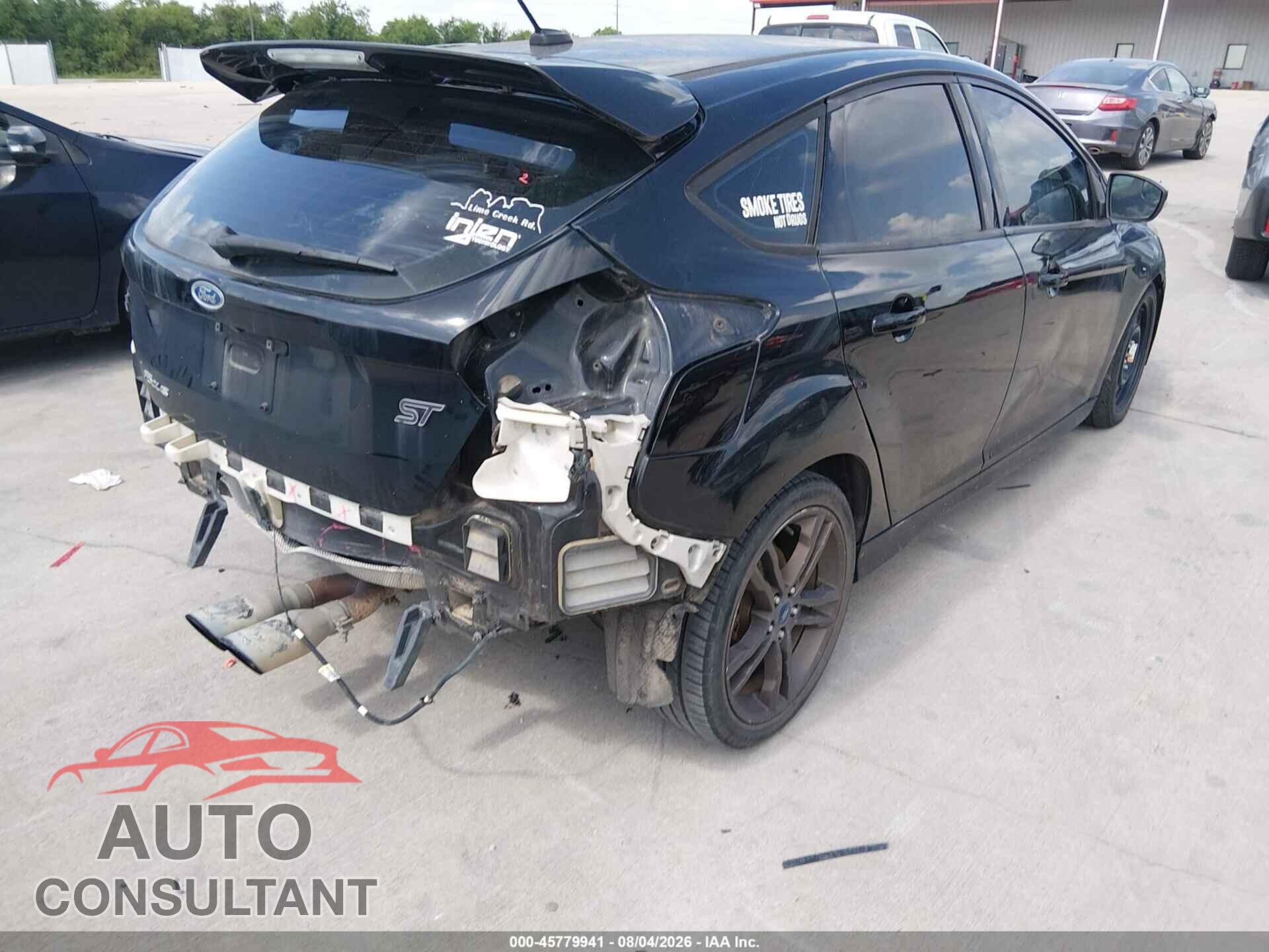 FORD FOCUS ST 2016 - 1FADP3L99GL350945