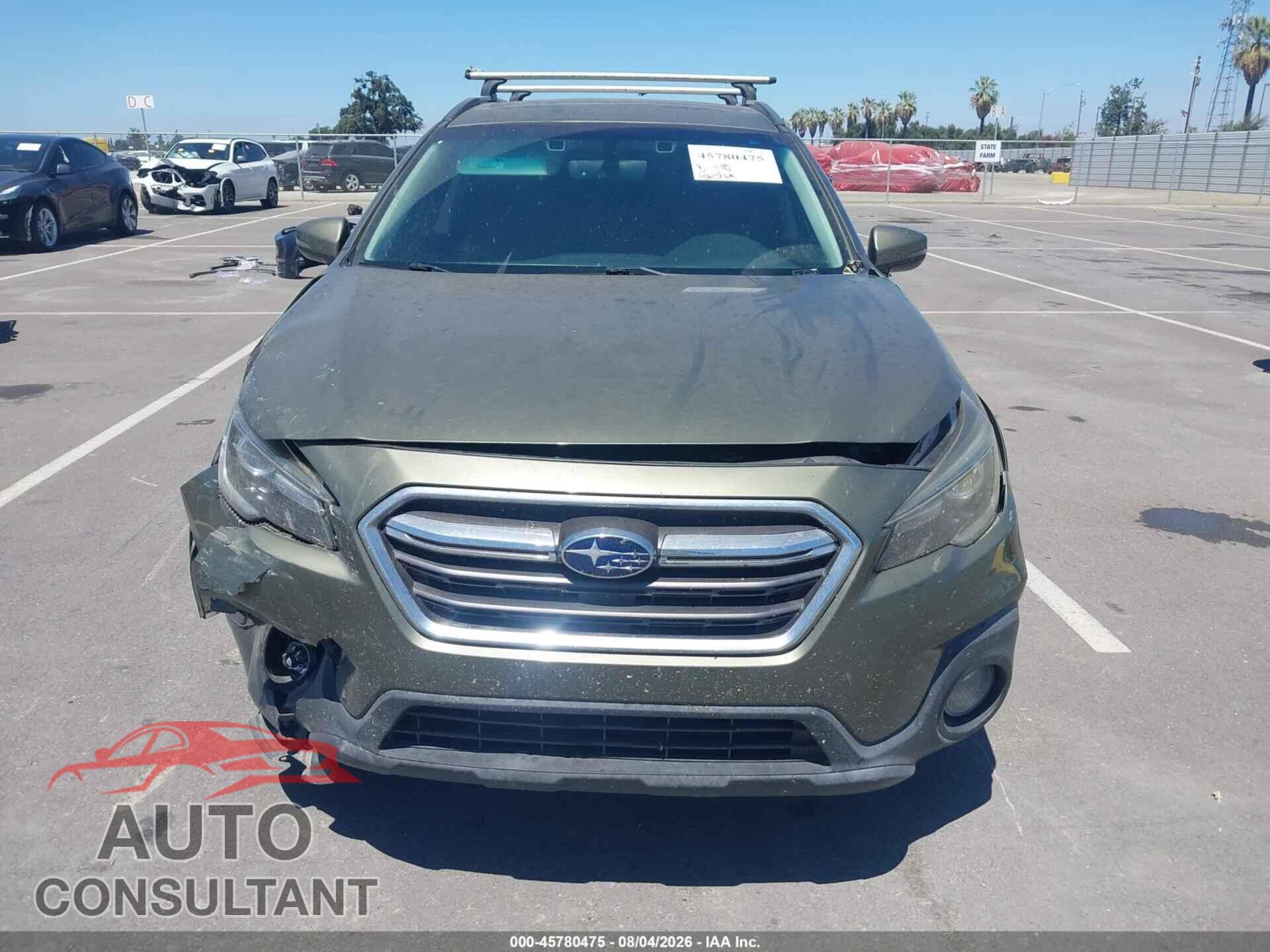 SUBARU OUTBACK 2019 - 4S4BSETC7K3371384