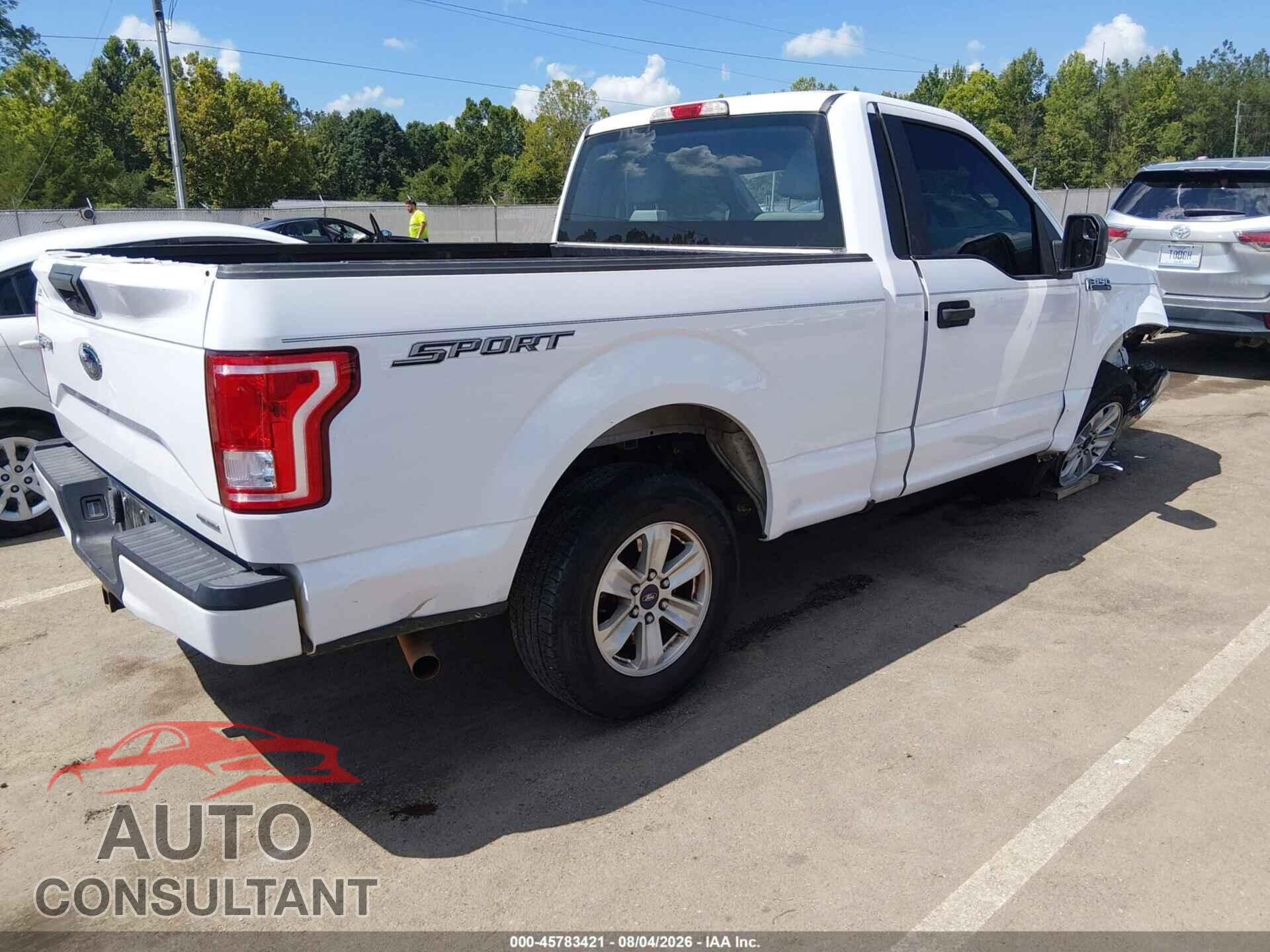 FORD F-150 2016 - 1FTMF1C87GKD36833
