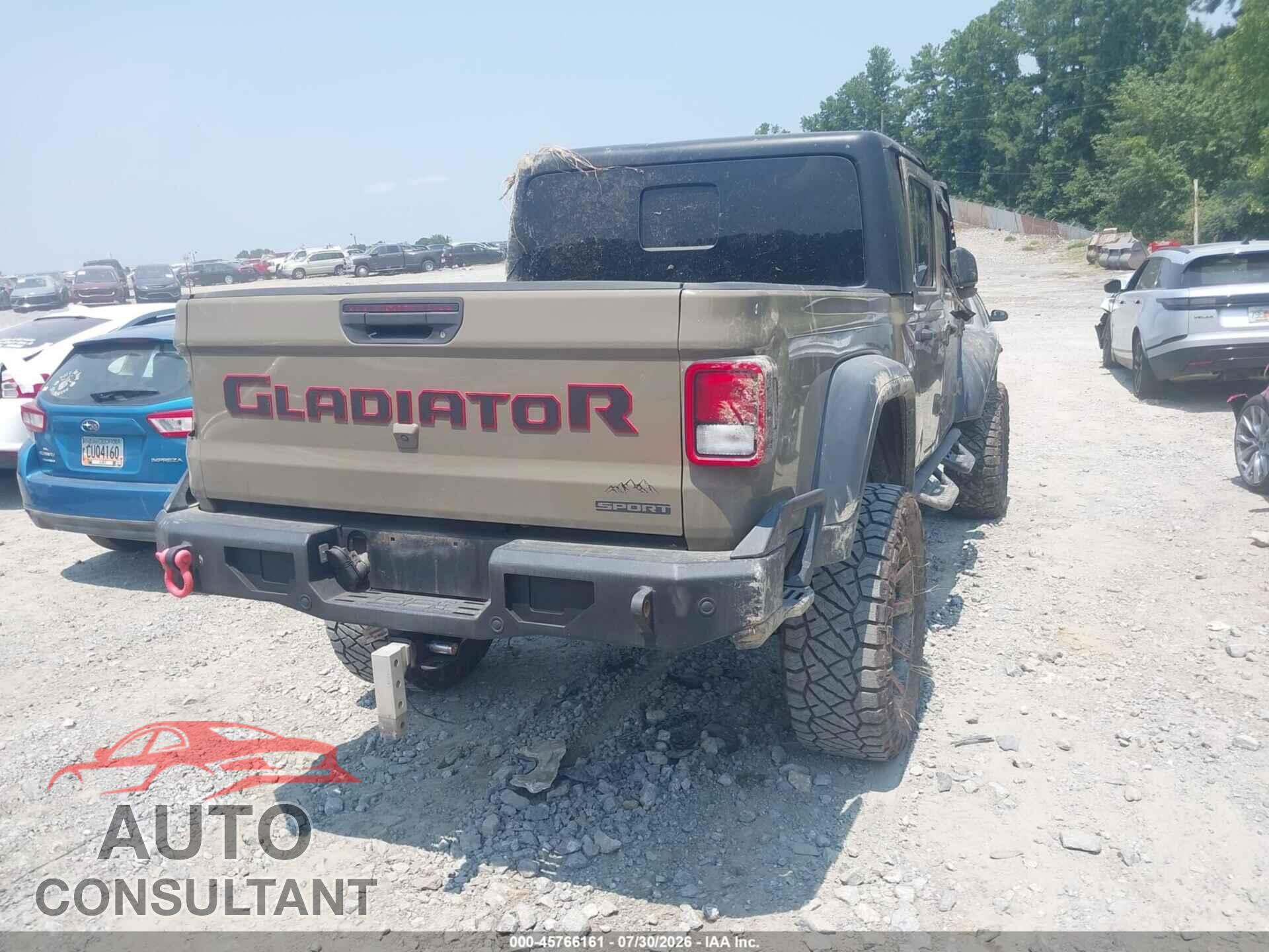 JEEP GLADIATOR 2020 - 1C6HJTAG0LL211982