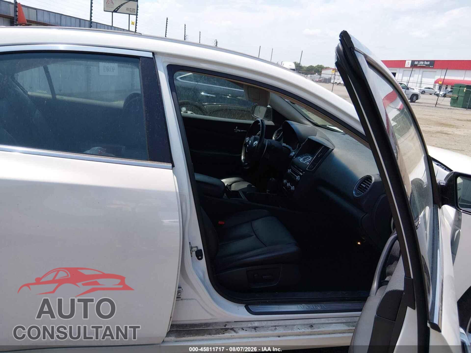 NISSAN MAXIMA 2012 - 1N4AA5AP5CC807651