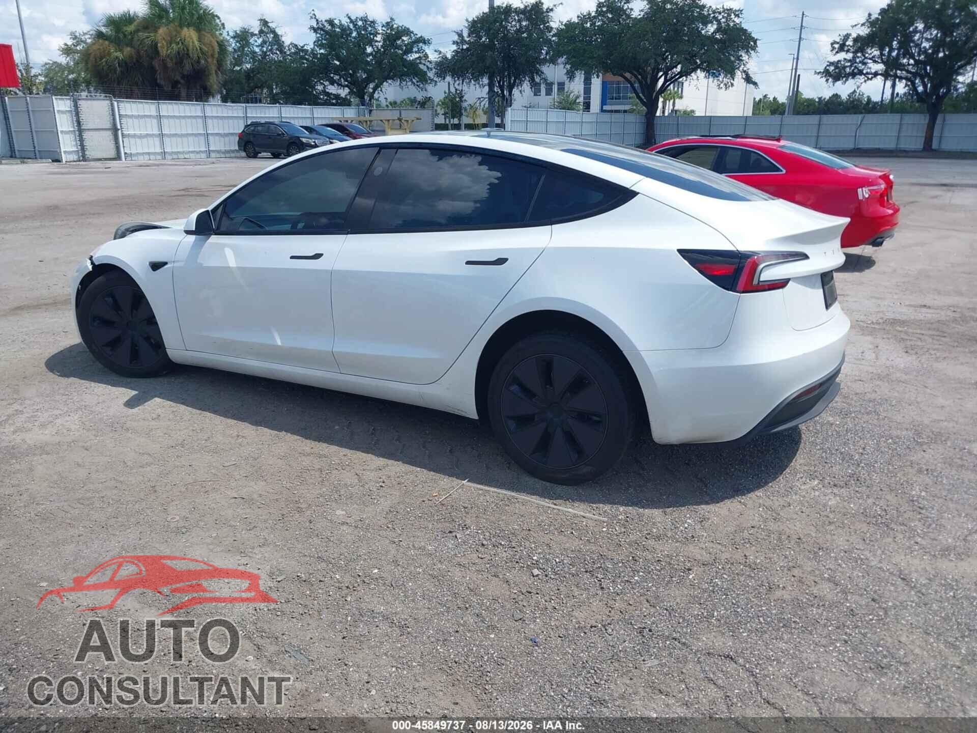 TESLA MODEL 3 2025 - 5YJ3E1EA3SF981595