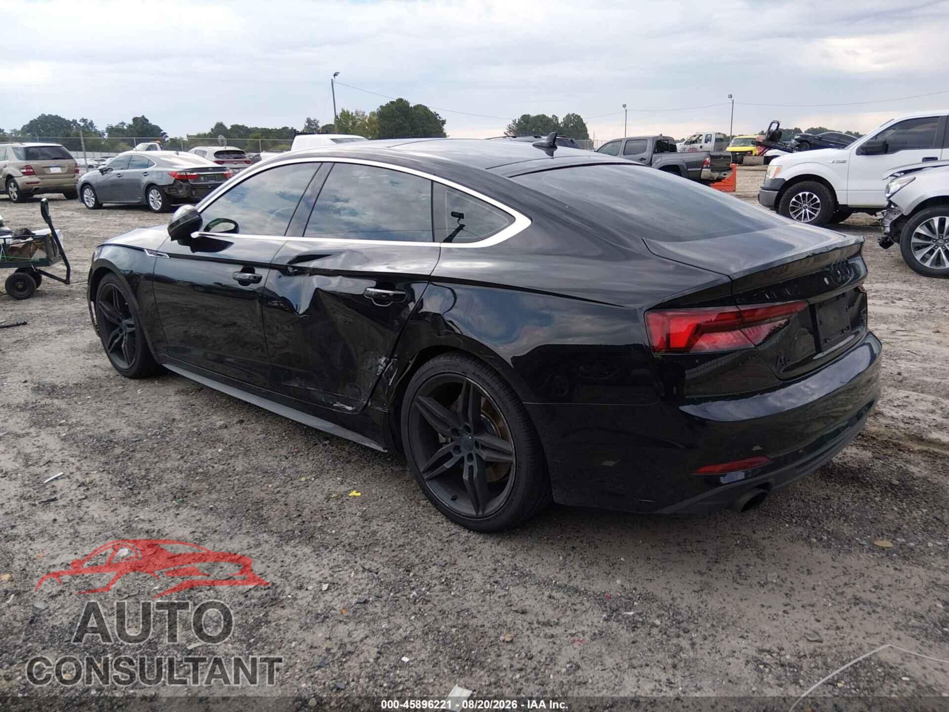 AUDI A5 2018 - WAUENDF57JA102227