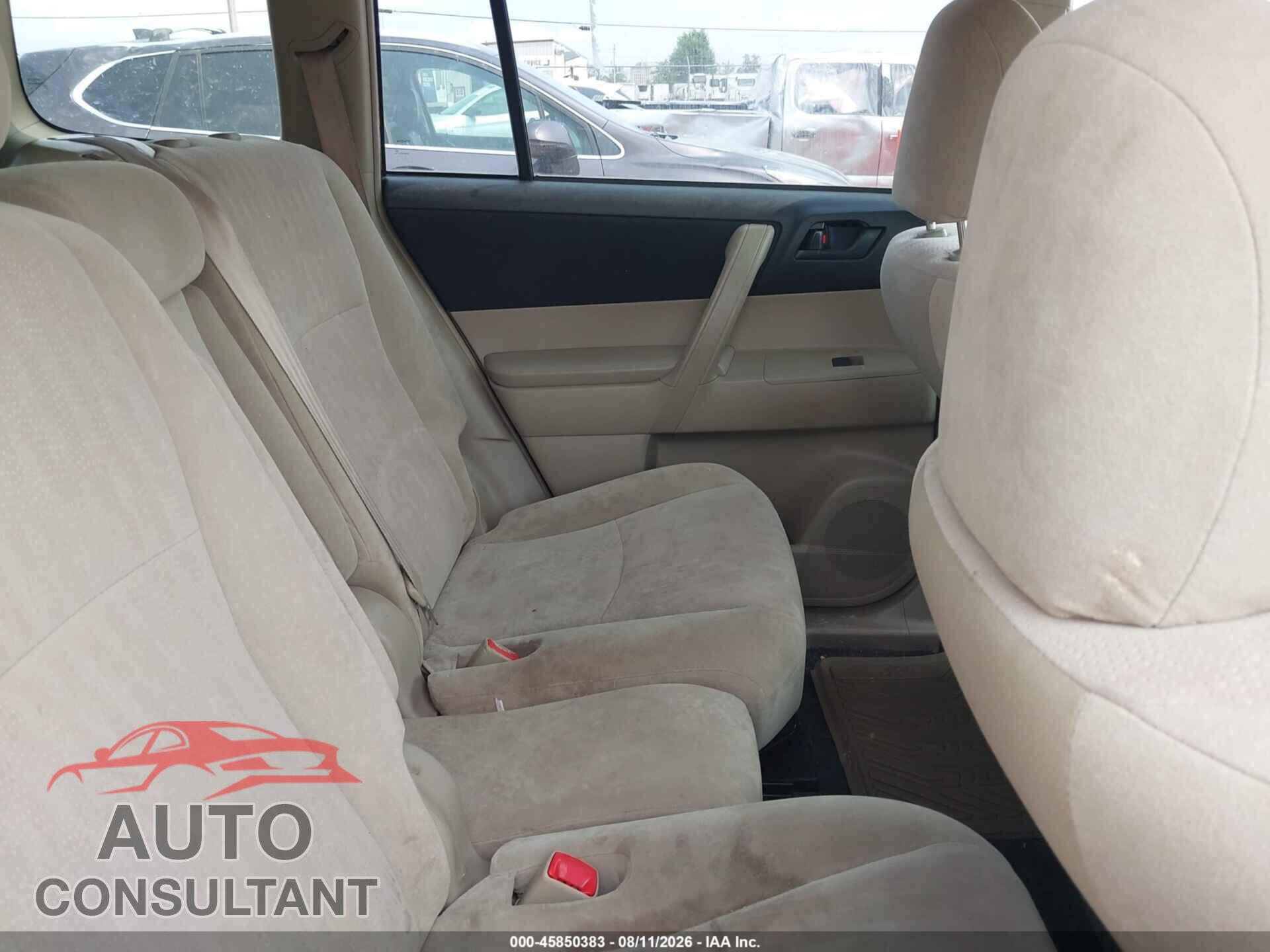 TOYOTA HIGHLANDER 2011 - 5TDBK3EH7BS066628