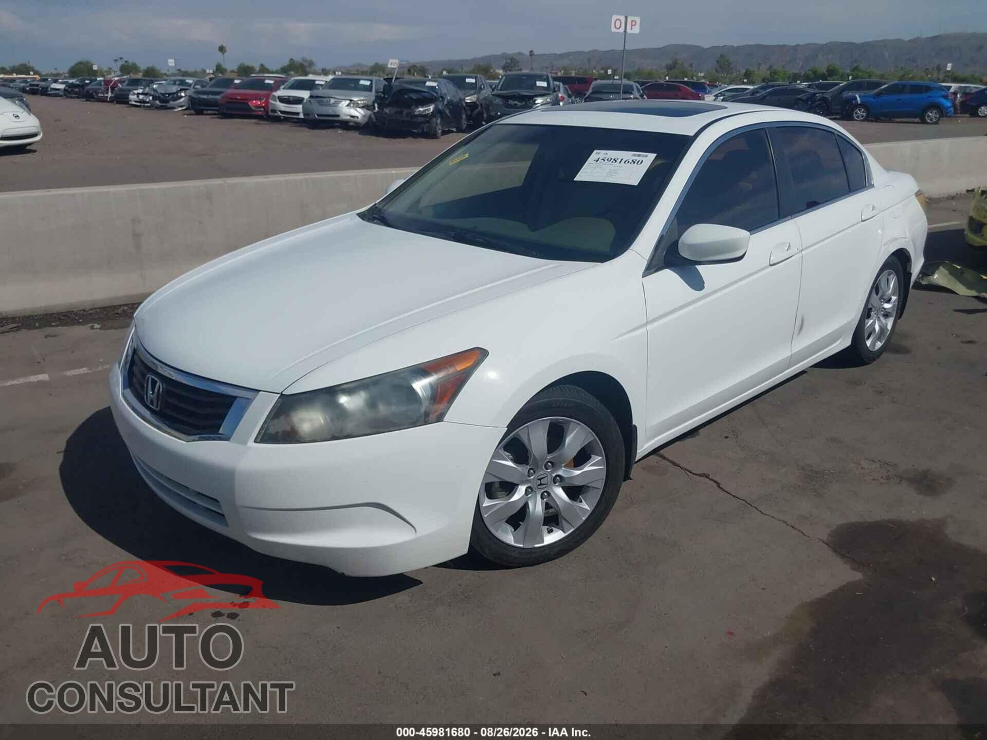 HONDA ACCORD 2010 - 1HGCP2F86AA106984