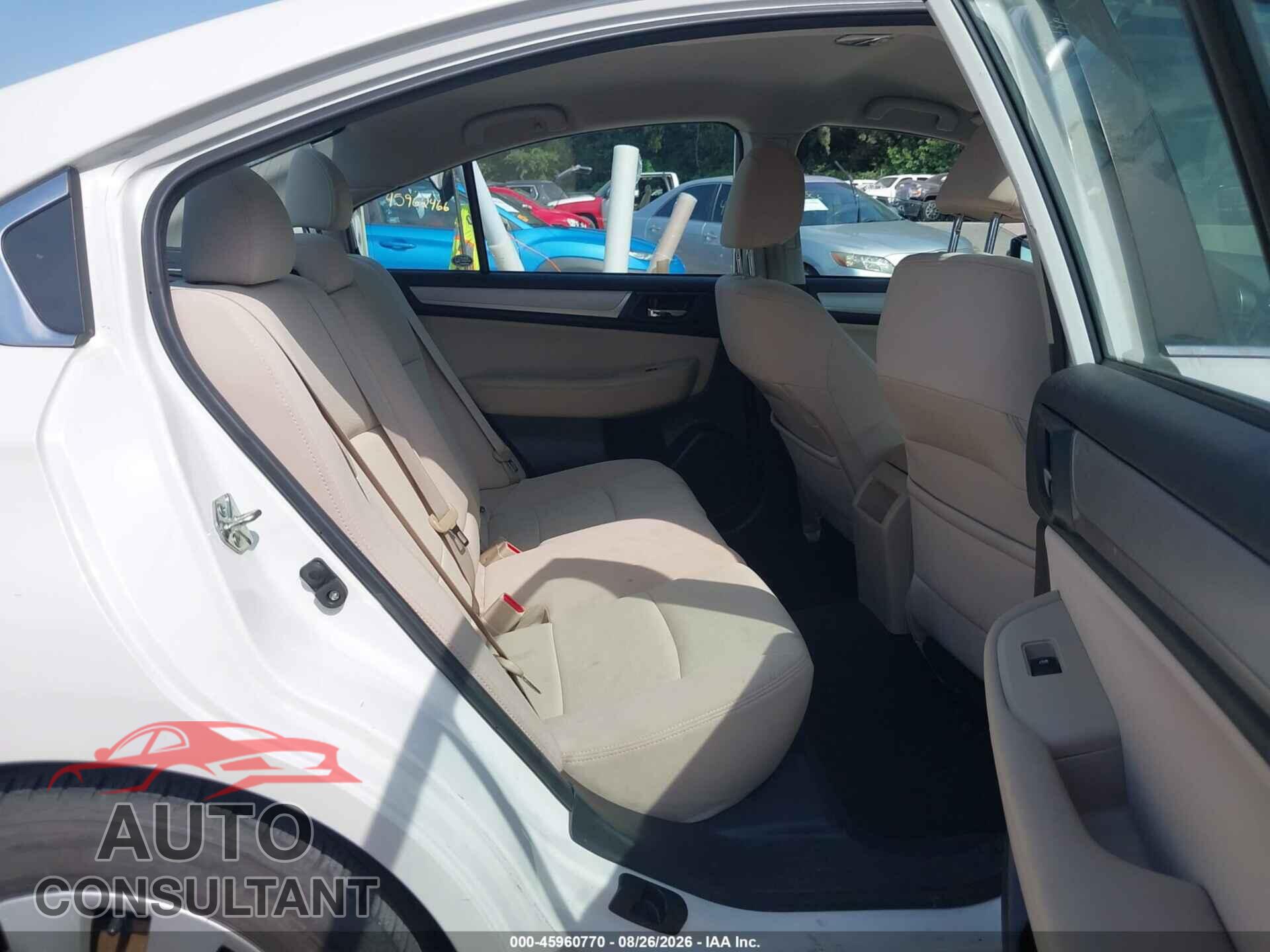 SUBARU LEGACY 2017 - 4S3BNAF63H3038232