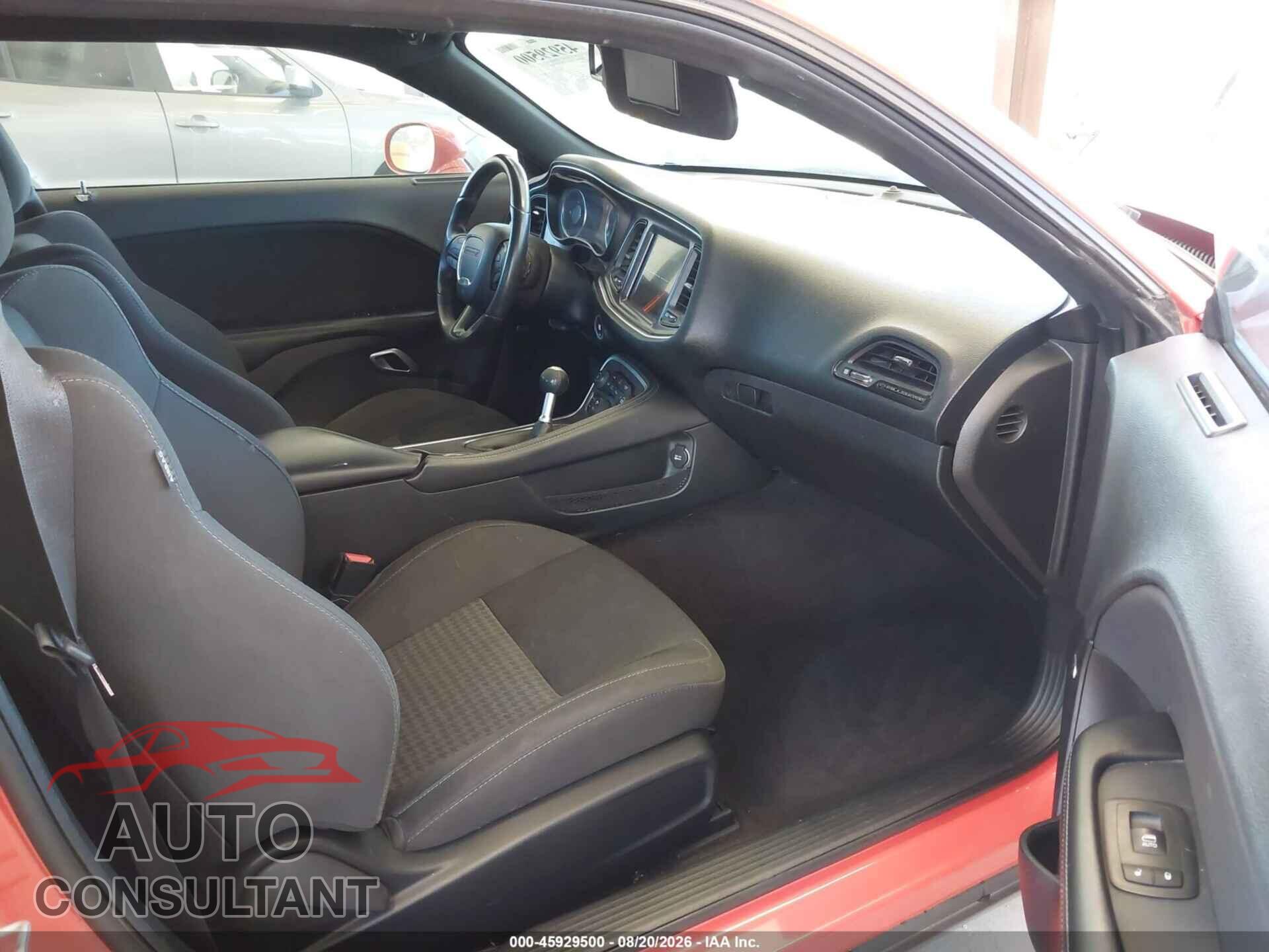 DODGE CHALLENGER 2018 - 2C3CDZFJ3JH310439
