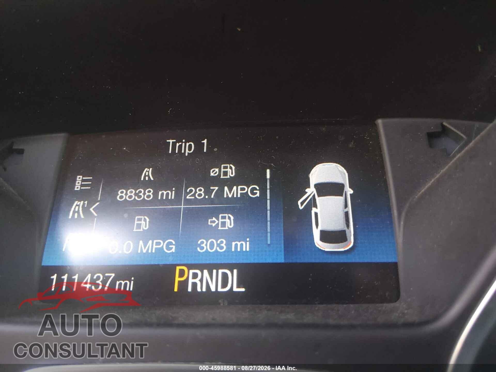 FORD FOCUS 2016 - 1FADP3E28GL327981
