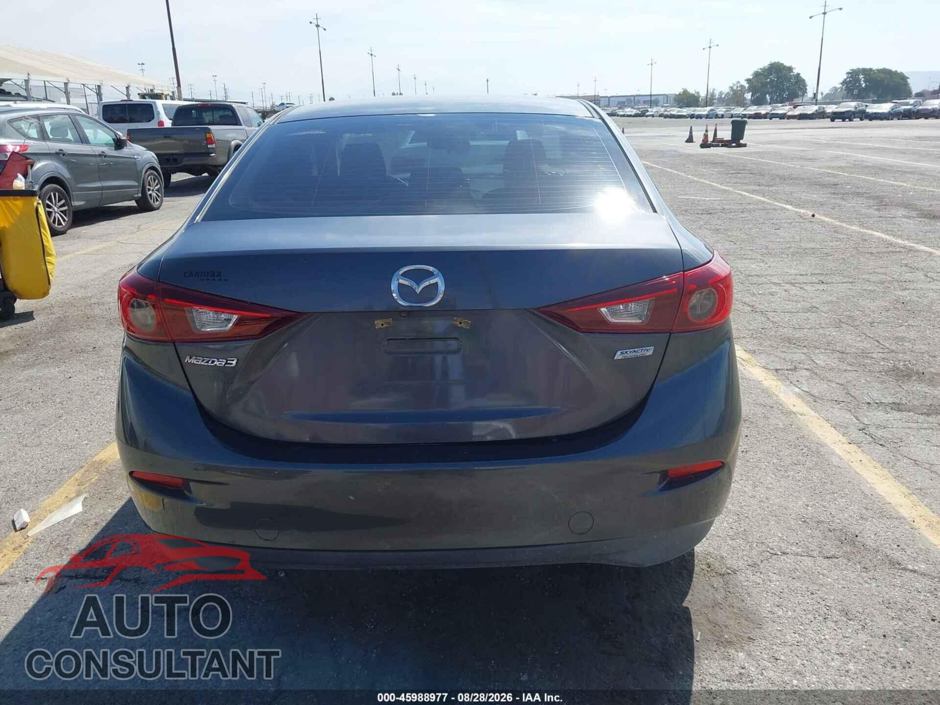 MAZDA MAZDA3 2016 - JM1BM1T70G1281216