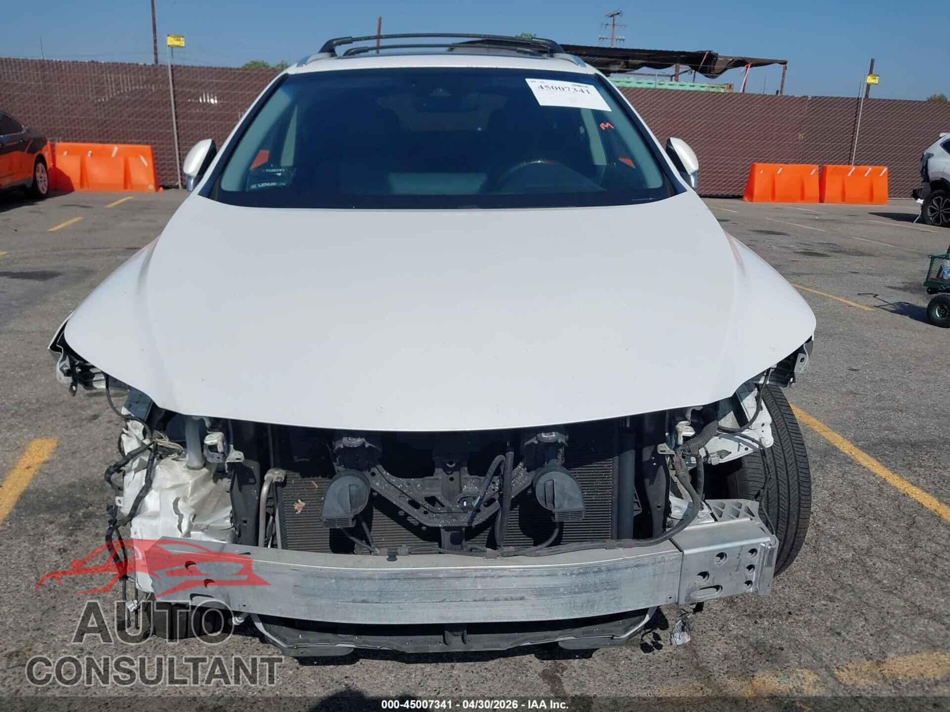 LEXUS RX 350 2017 - 2T2ZZMCA7HC082833