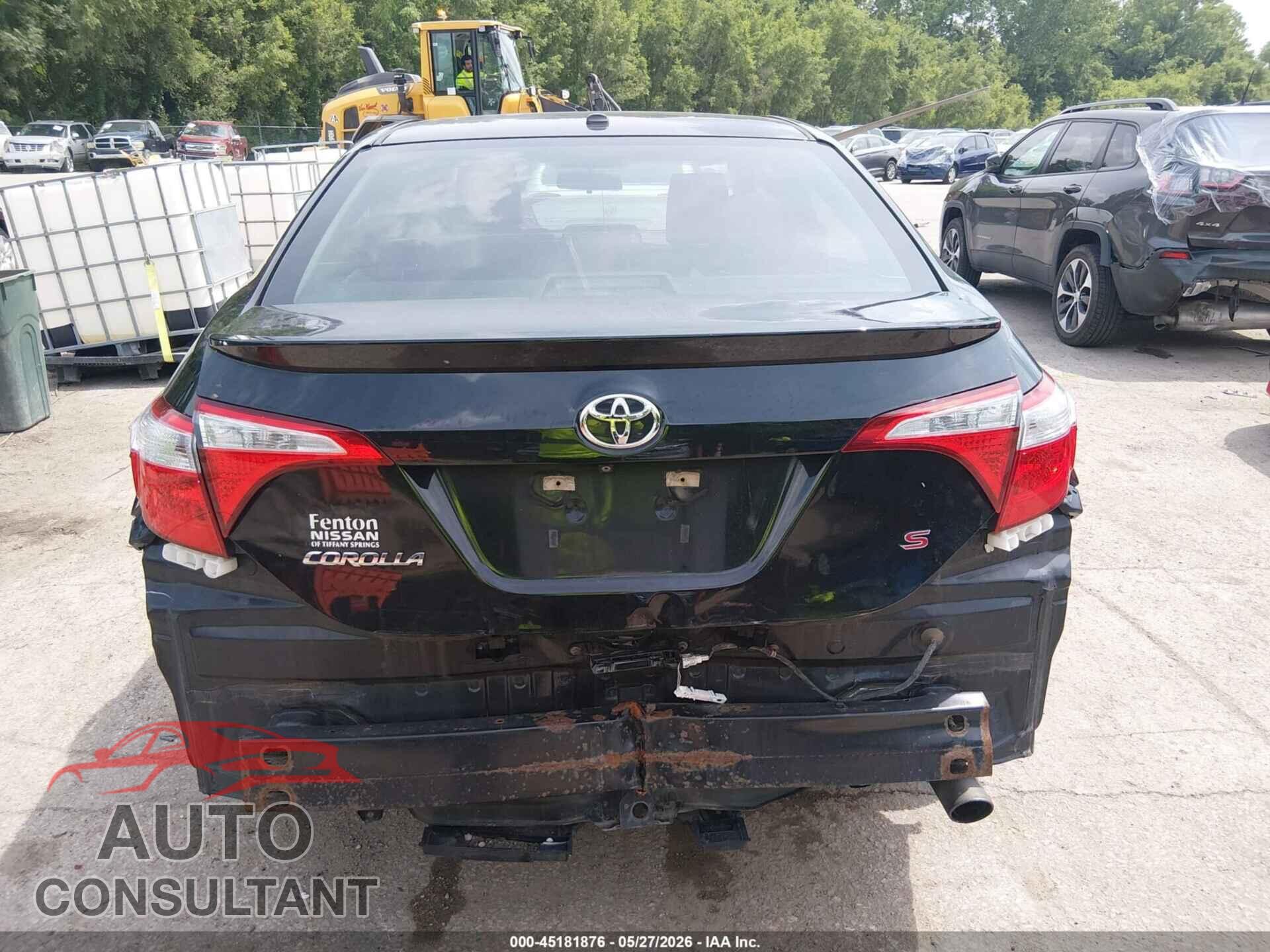 TOYOTA COROLLA 2015 - 5YFBURHE1FP321349
