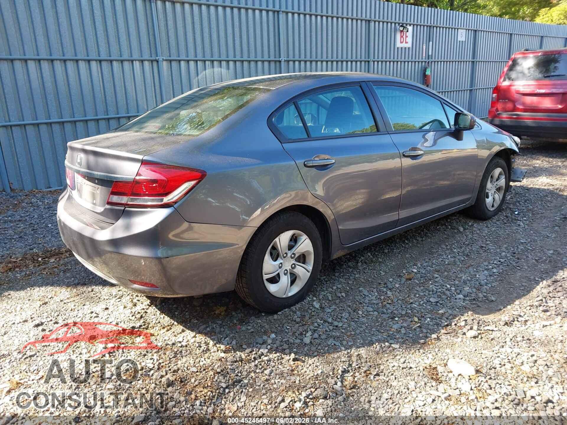 HONDA CIVIC 2014 - 19XFB2F58EE227941