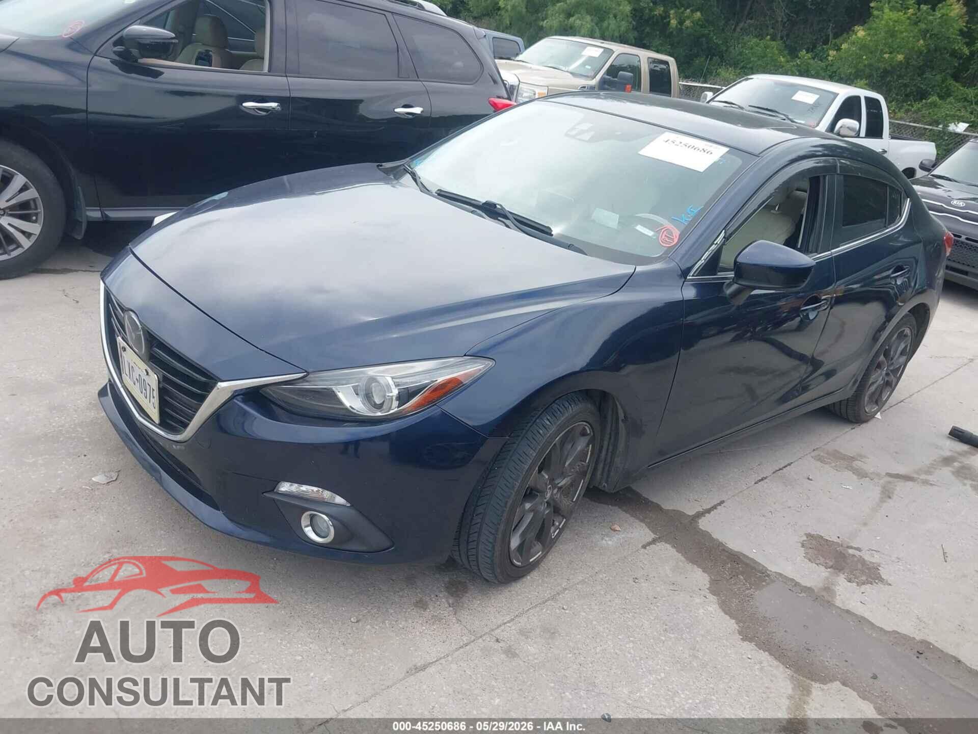 MAZDA MAZDA3 2014 - JM1BM1W37E1128516