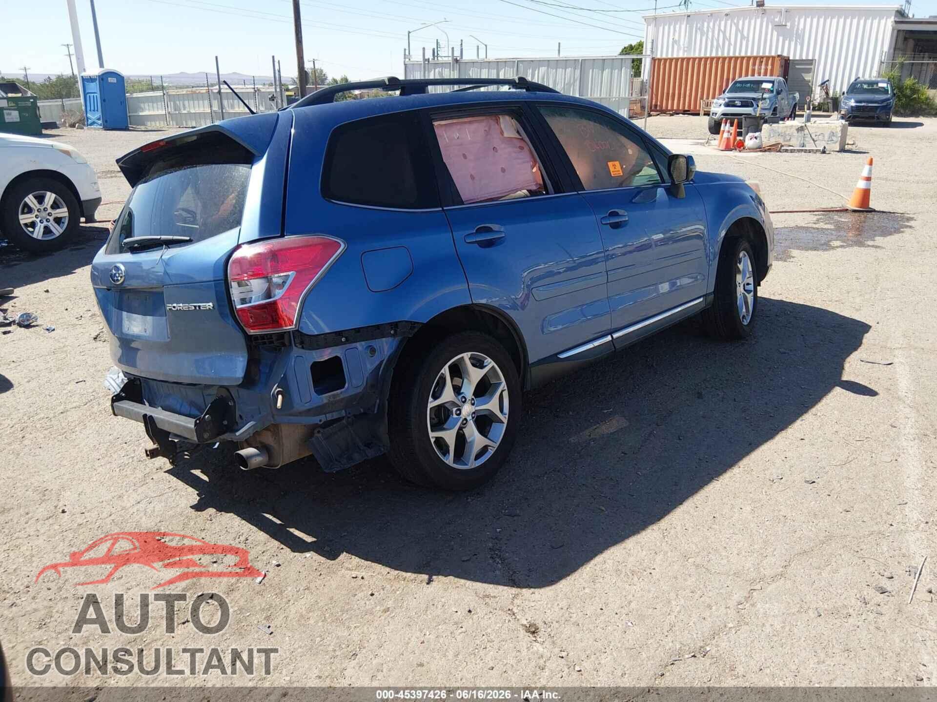 SUBARU FORESTER 2015 - JF2SJAUC5FH406934