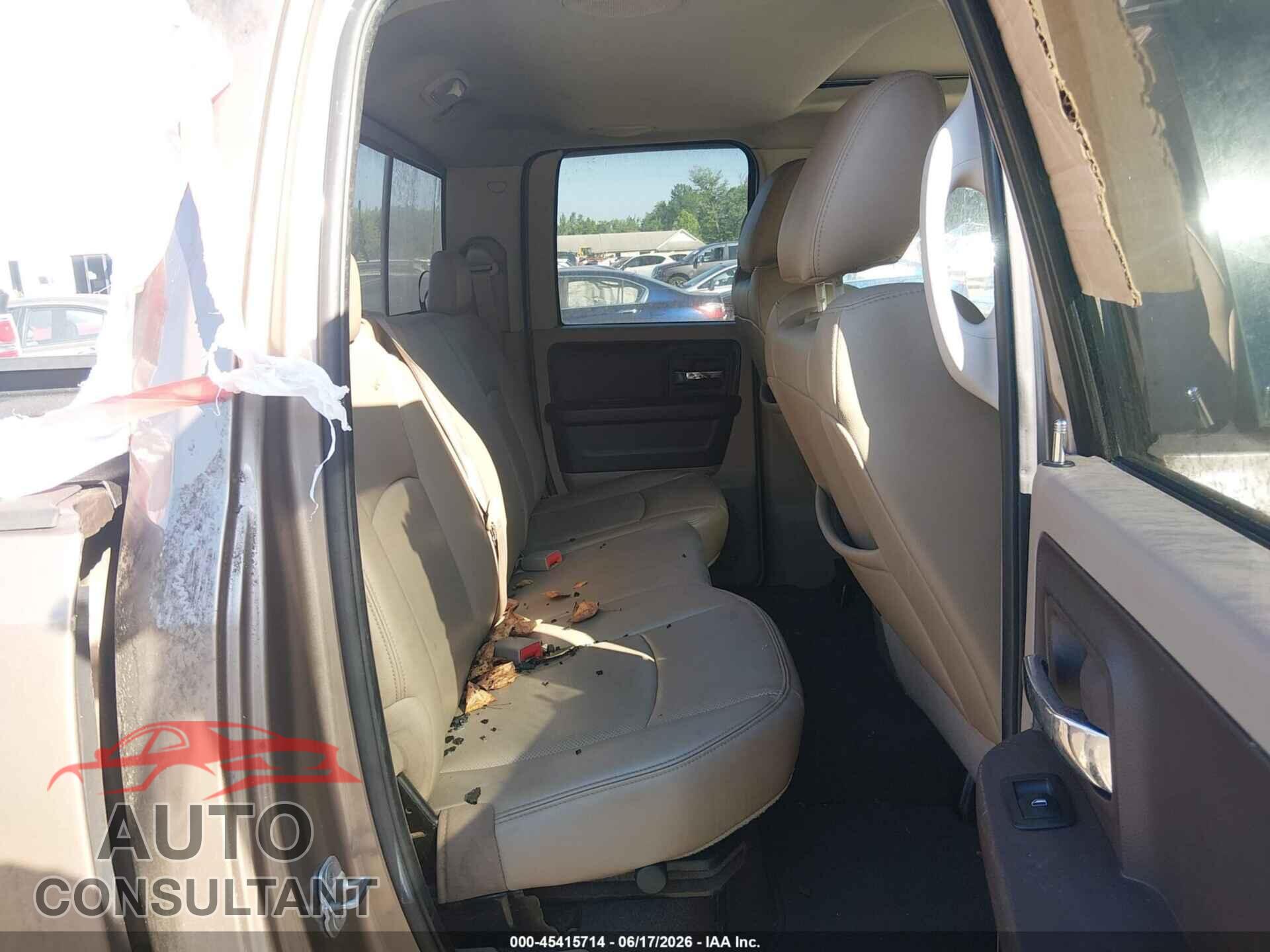DODGE RAM 1500 2010 - 1D7RV1GT4AS210434