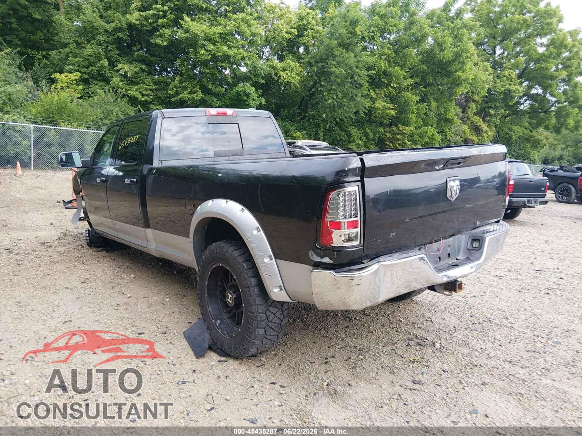 DODGE RAM 2500 2010 - 3D7UT2CL6AG106854
