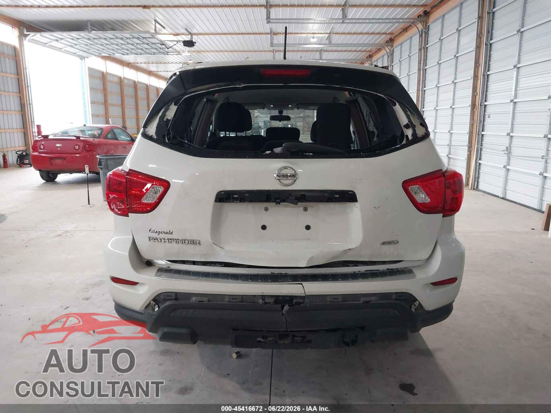 NISSAN PATHFINDER 2017 - 5N1DR2MM0HC660562