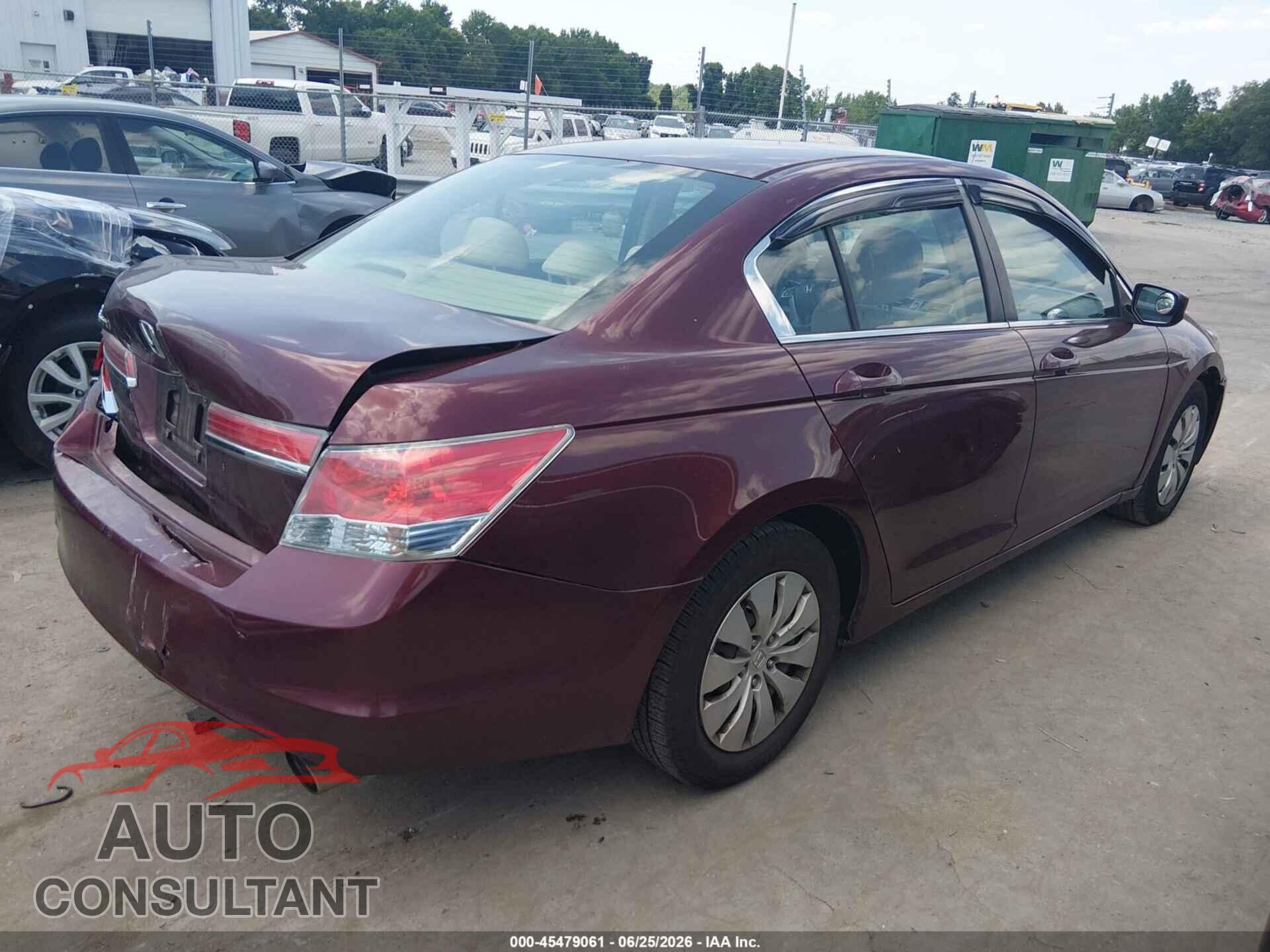 HONDA ACCORD 2012 - 1HGCP2F39CA144488