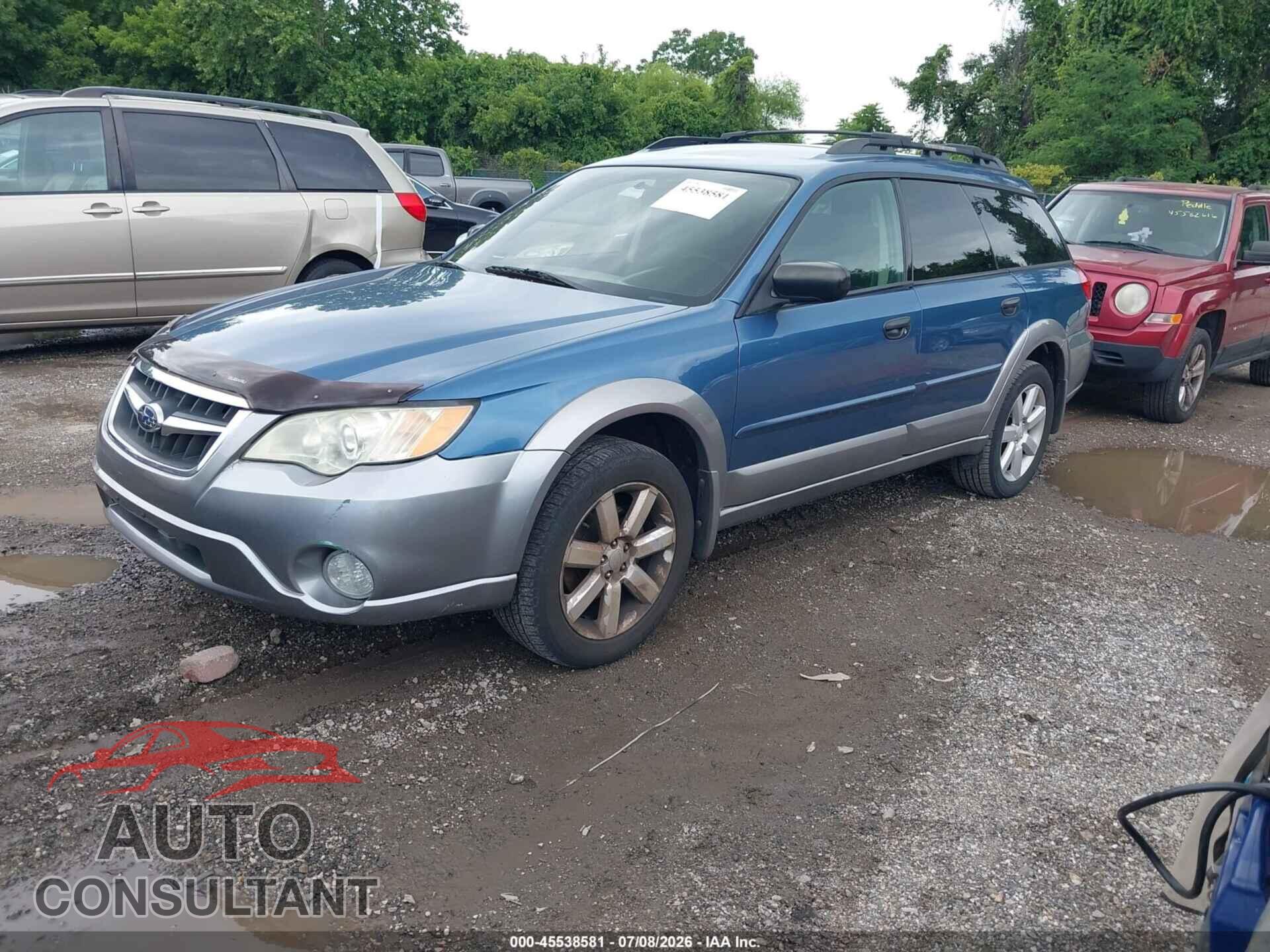 SUBARU OUTBACK 2009 - 4S4BP61C997330686