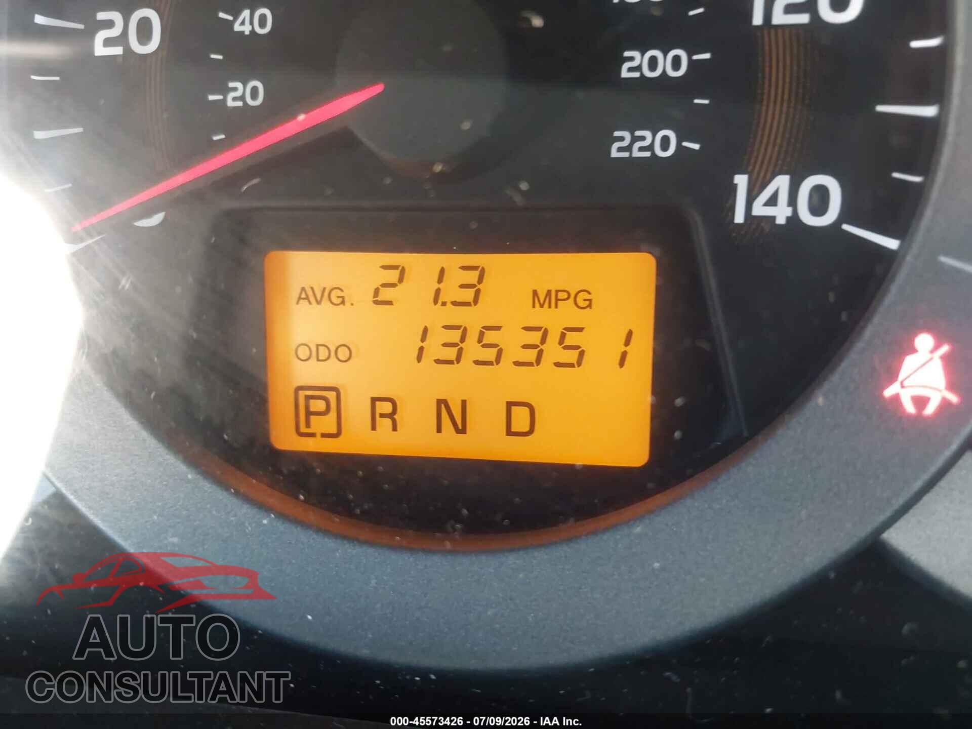 TOYOTA RAV4 2012 - 2T3BF4DVXCW208035