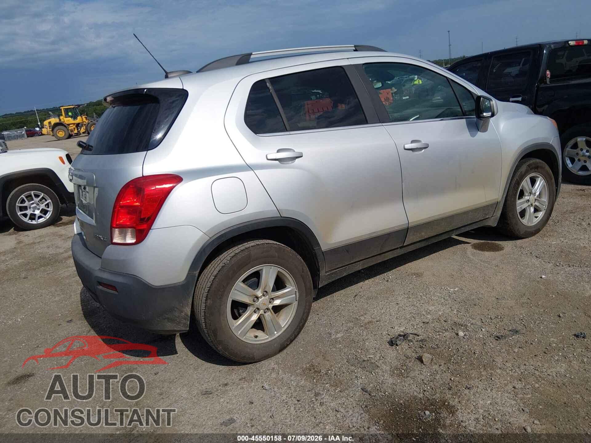 CHEVROLET TRAX 2016 - 3GNCJLSB9GL280239