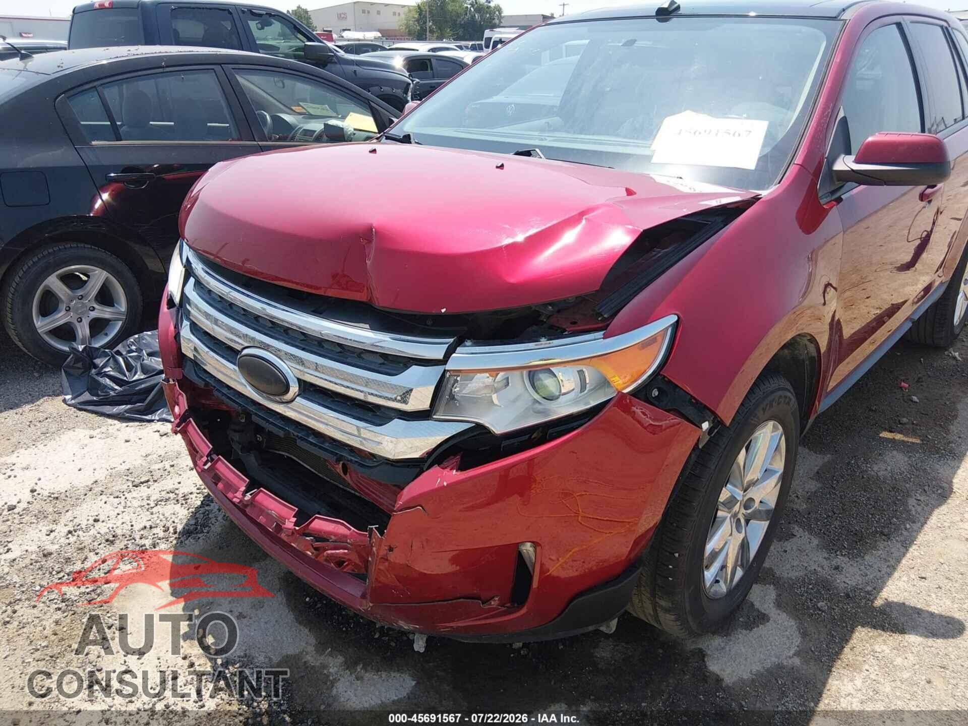 FORD EDGE 2013 - 2FMDK3JC4DBE11617