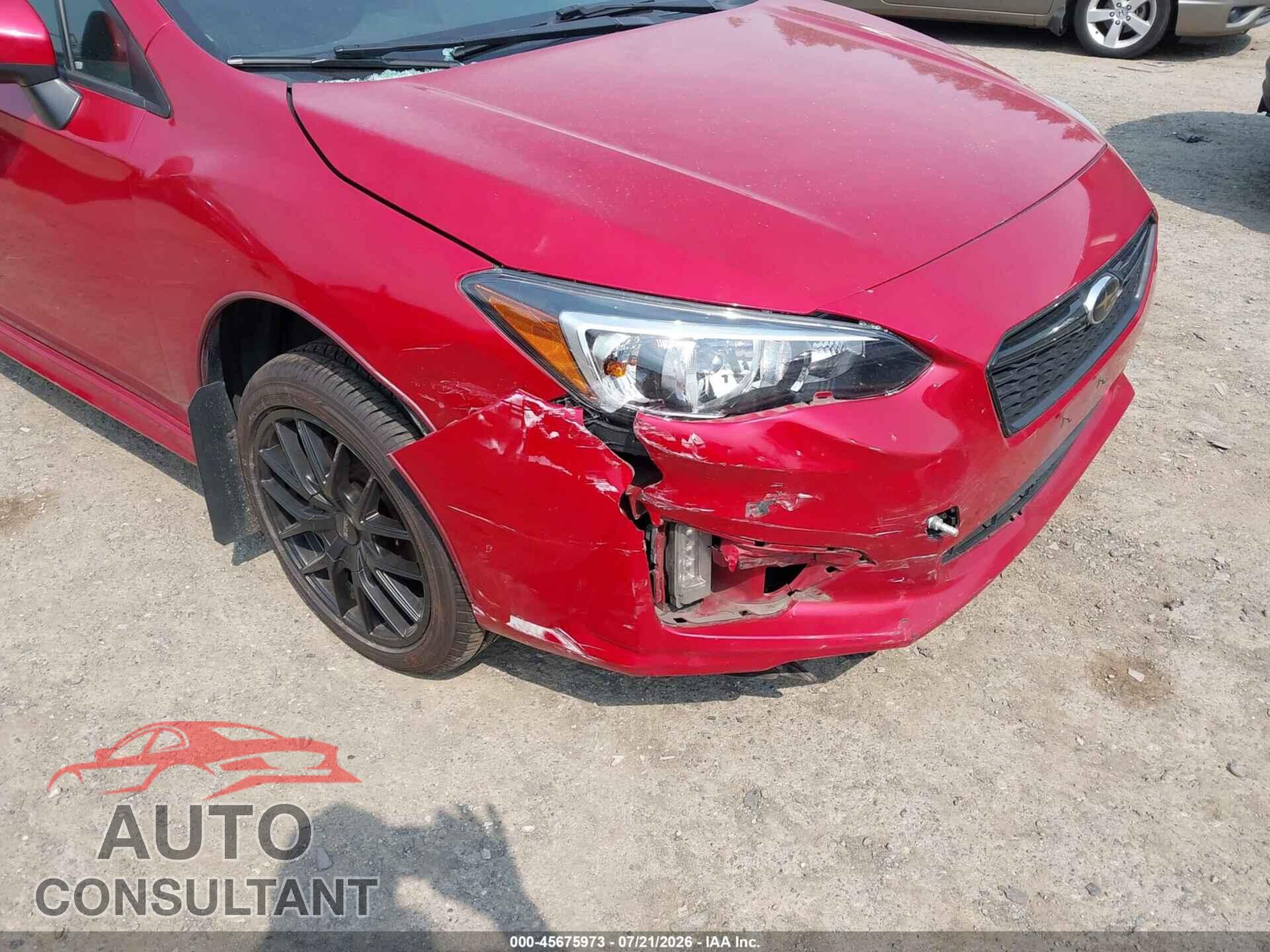 SUBARU IMPREZA 2019 - 4S3GTAM67K3724537