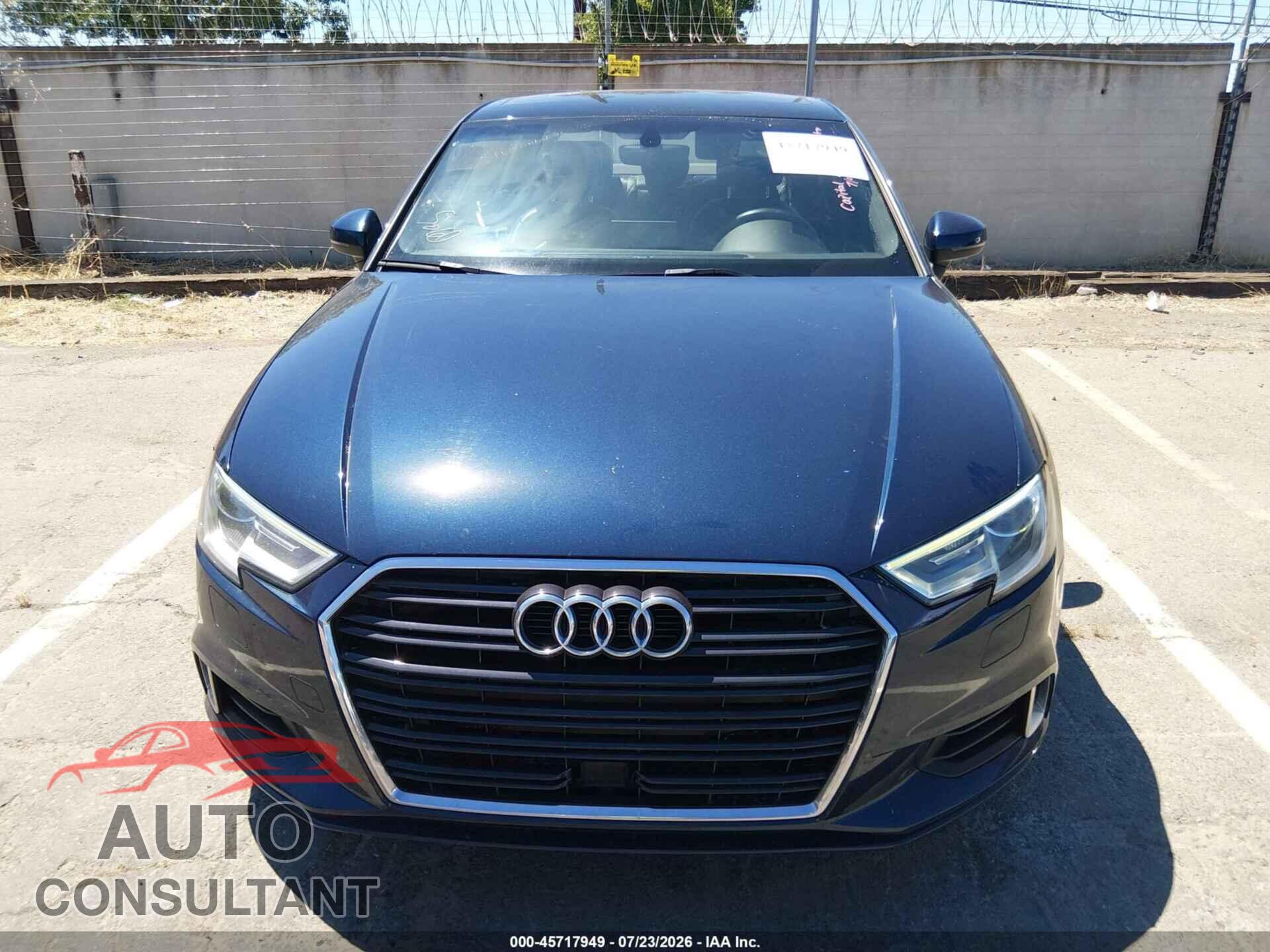 AUDI A3 2017 - WAUAUGFF9H1035023