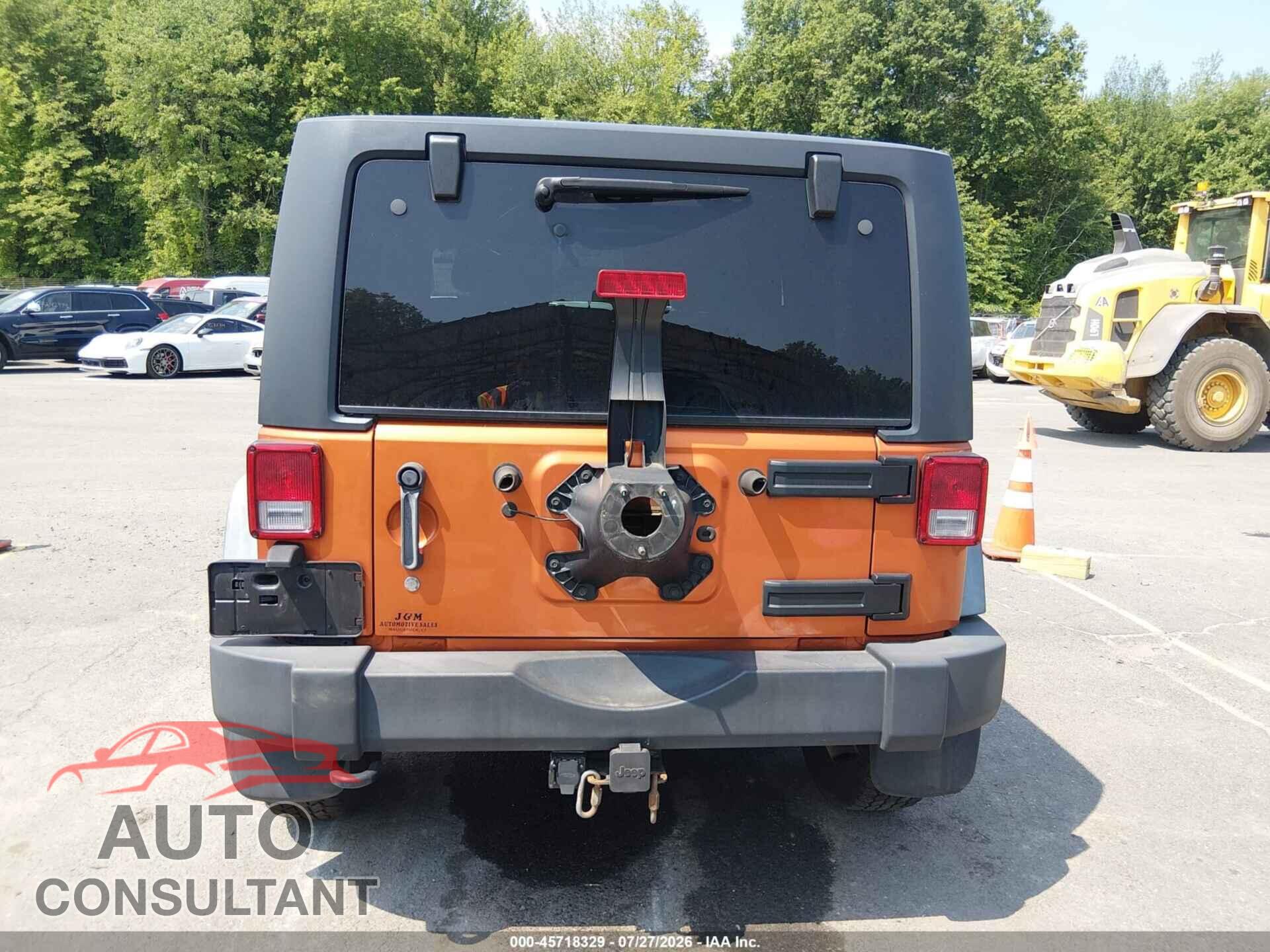 JEEP WRANGLER 2011 - 1J4AA2D1XBL542864
