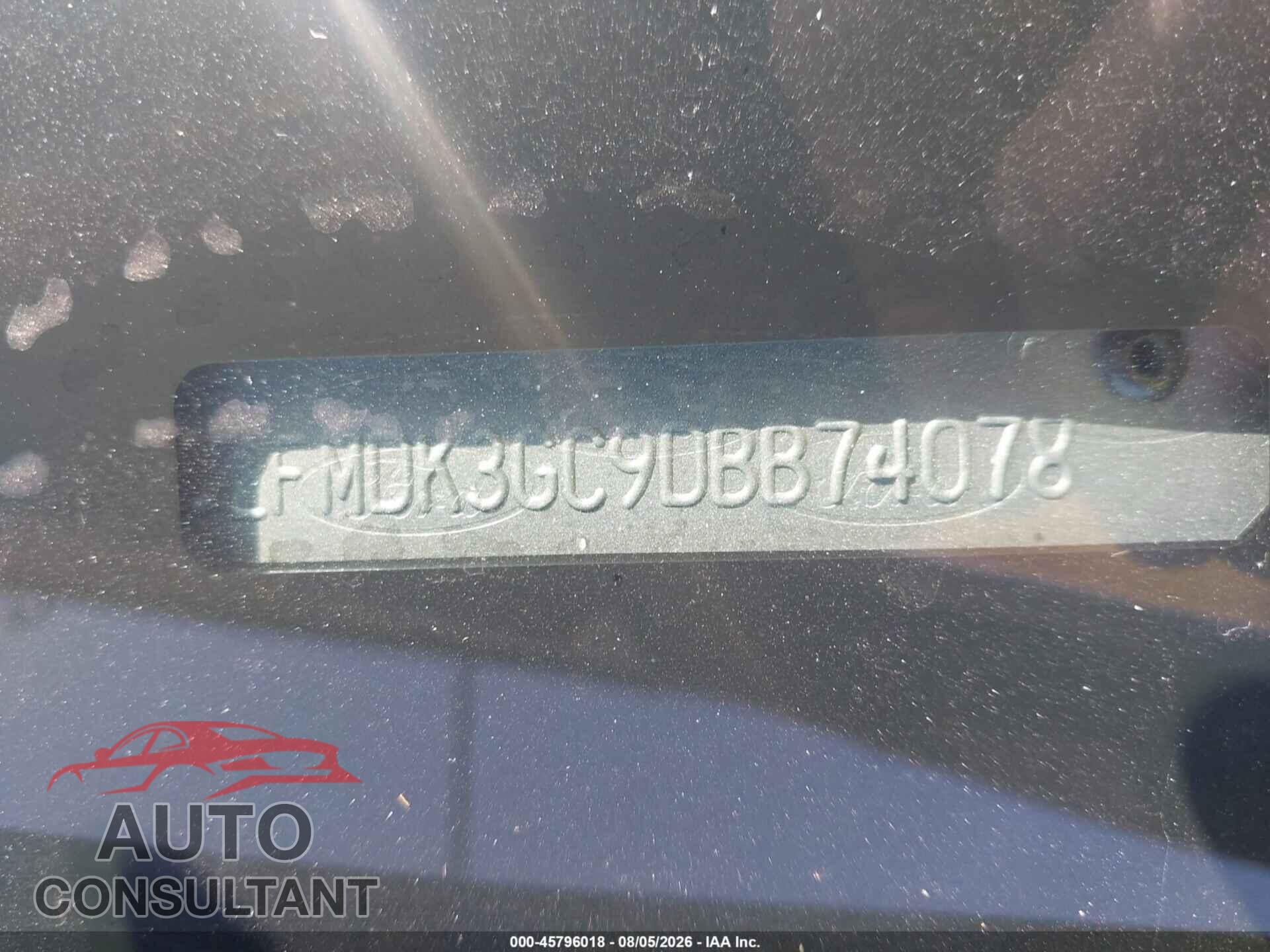 FORD EDGE 2013 - 2FMDK3GC9DBB74078
