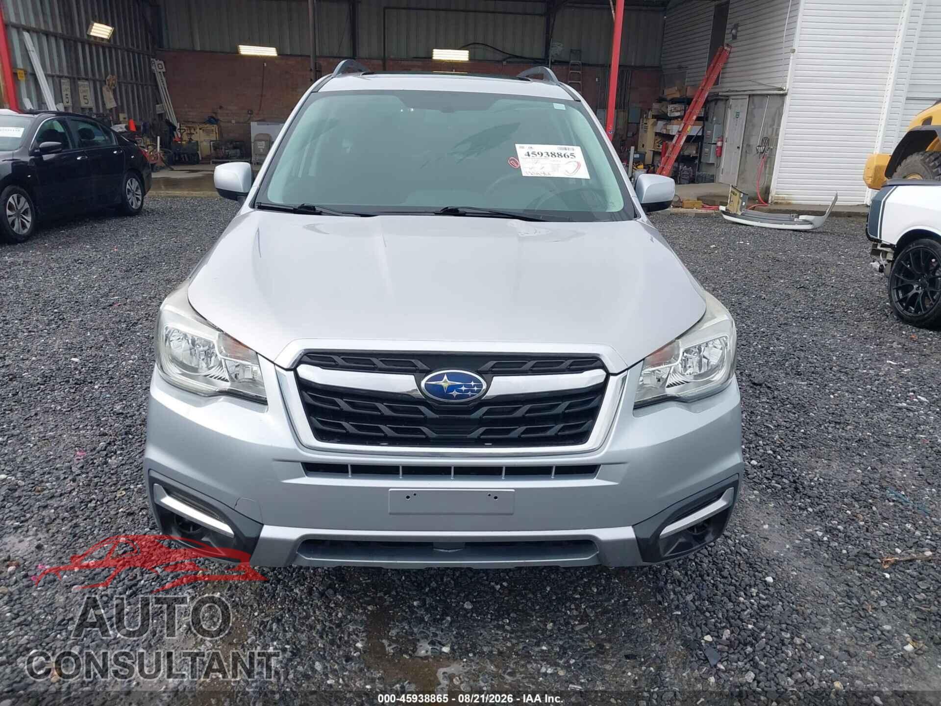 SUBARU FORESTER 2017 - JF2SJAECXHH434343