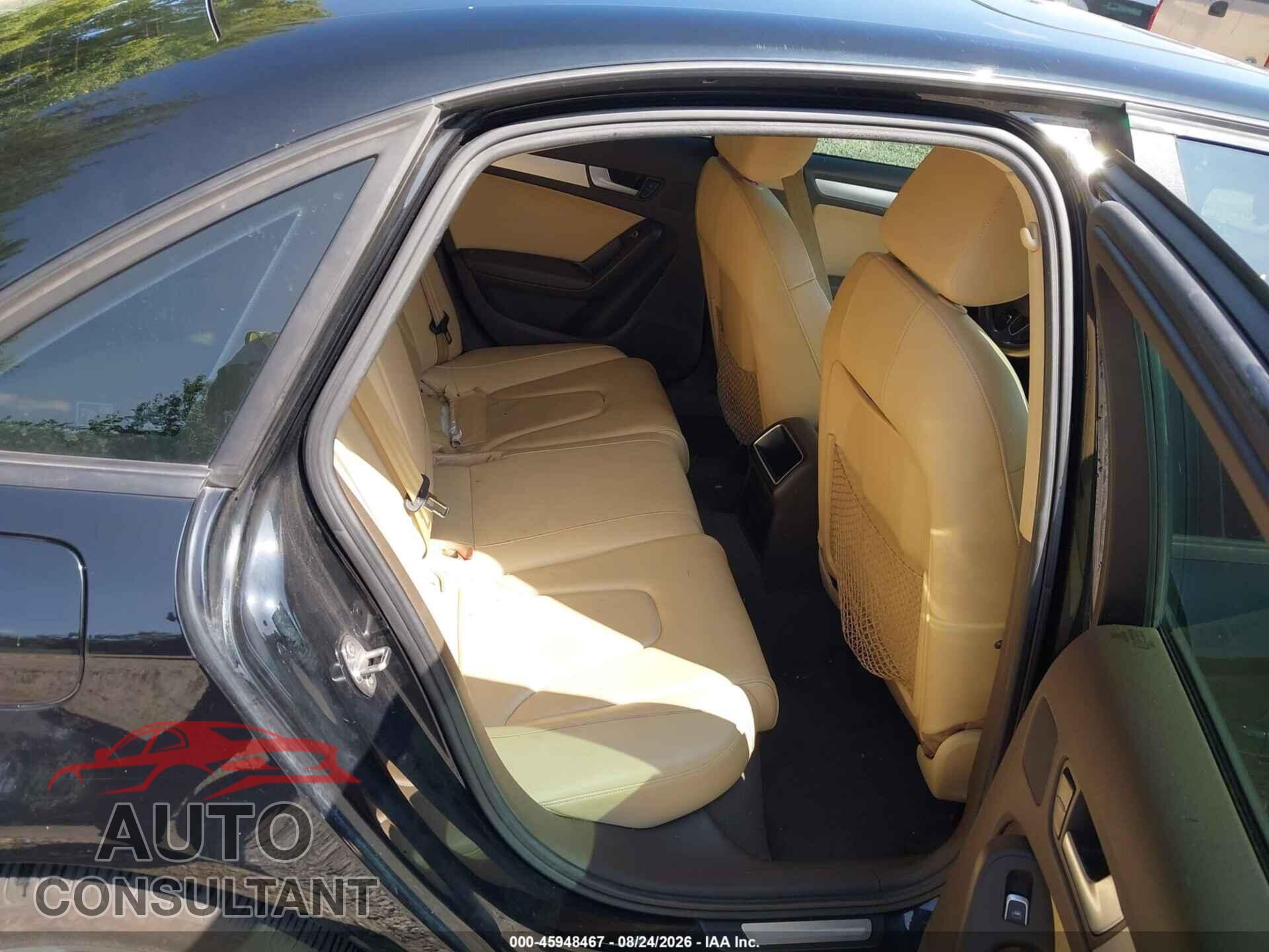 AUDI A4 2013 - WAUBFAFL1DN022397