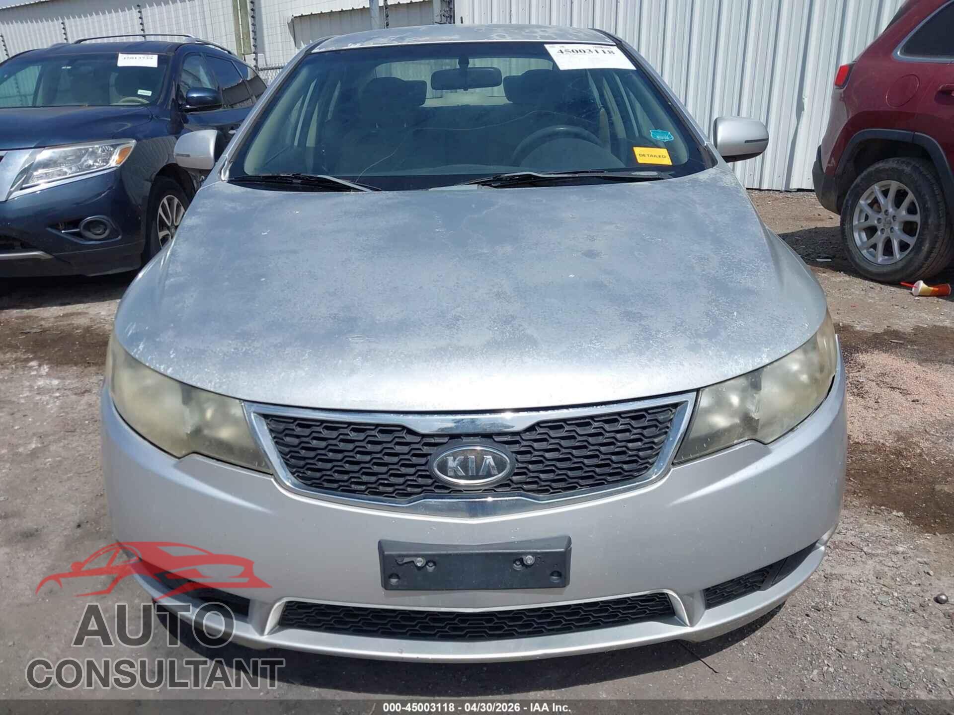 KIA FORTE 2013 - KNAFU4A24D5728559