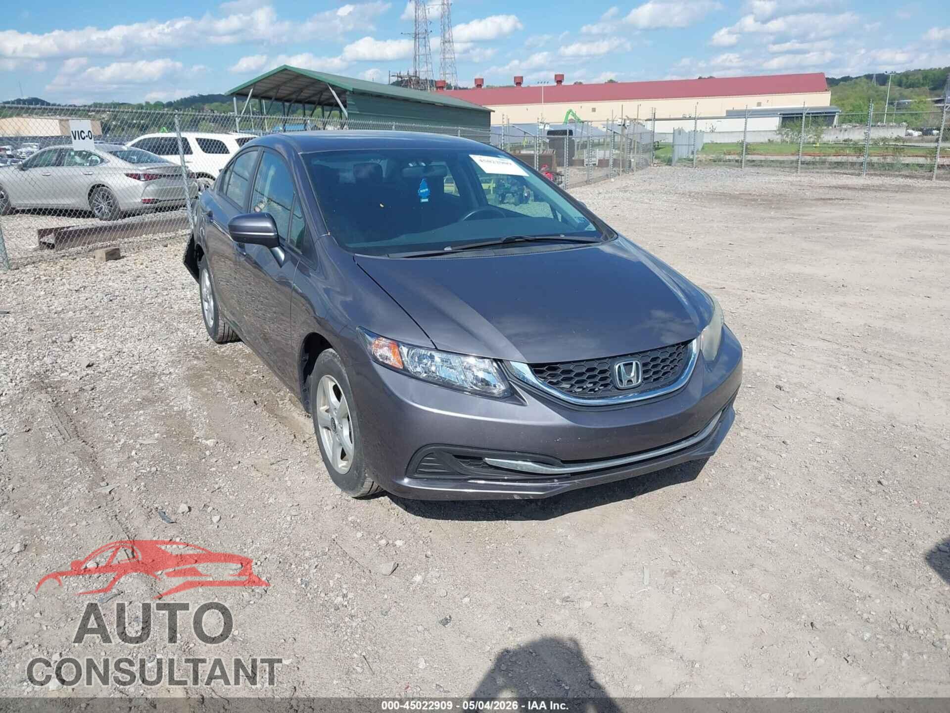 HONDA CIVIC 2015 - 19XFB2F57FE219248