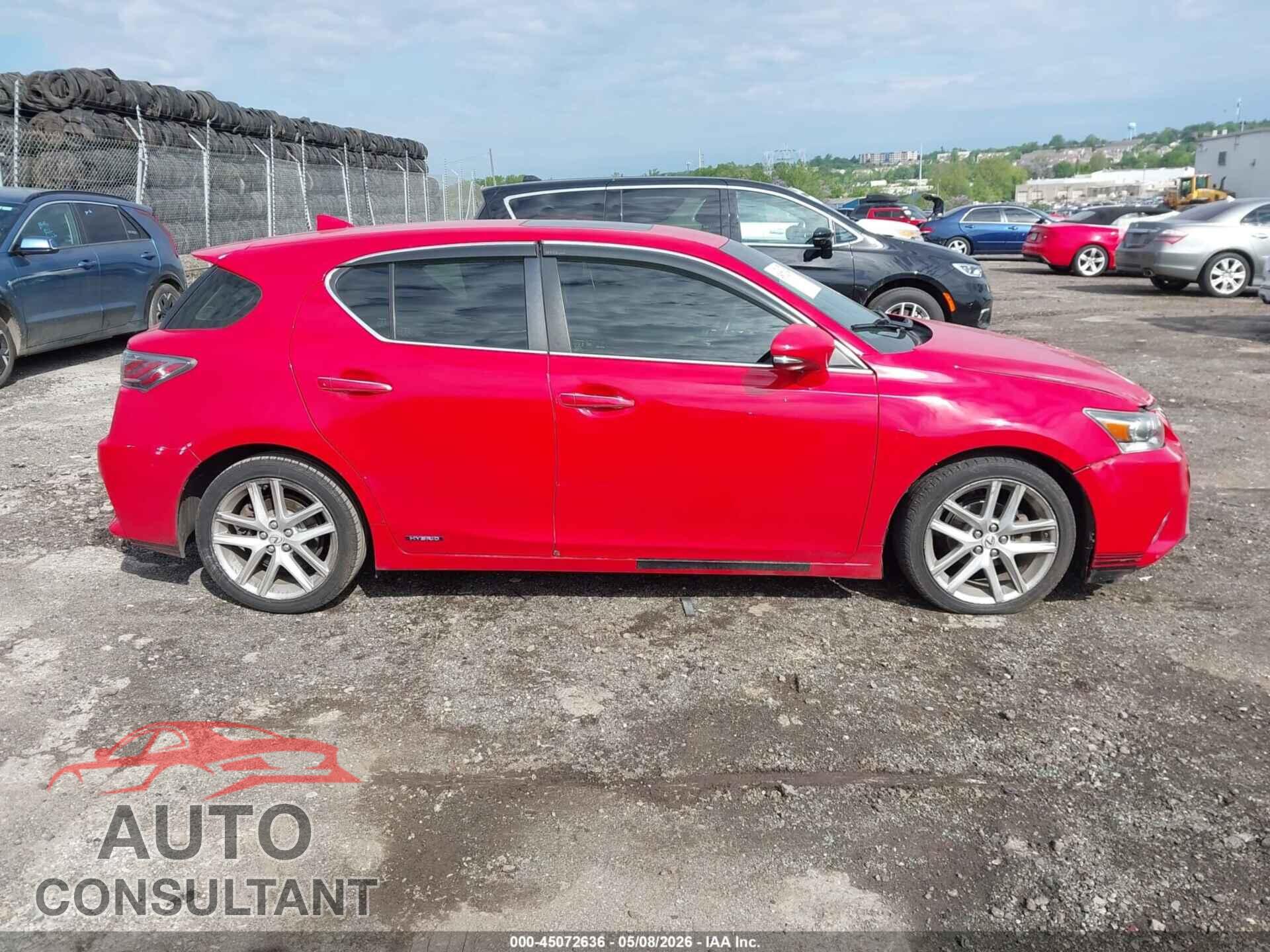 LEXUS CT 200H 2014 - JTHKD5BH4E2194331