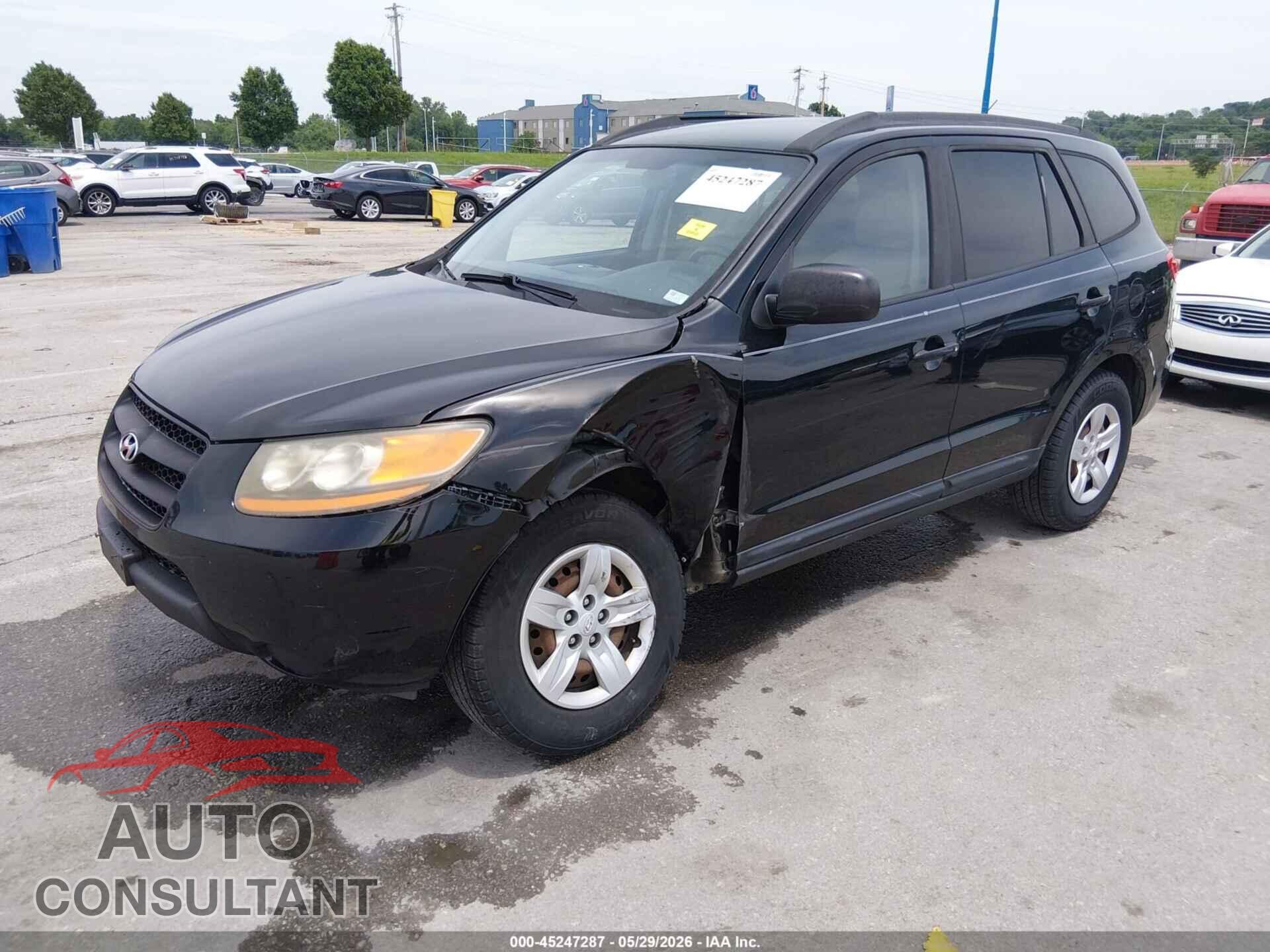 HYUNDAI SANTA FE 2009 - 5NMSG13D89H277355