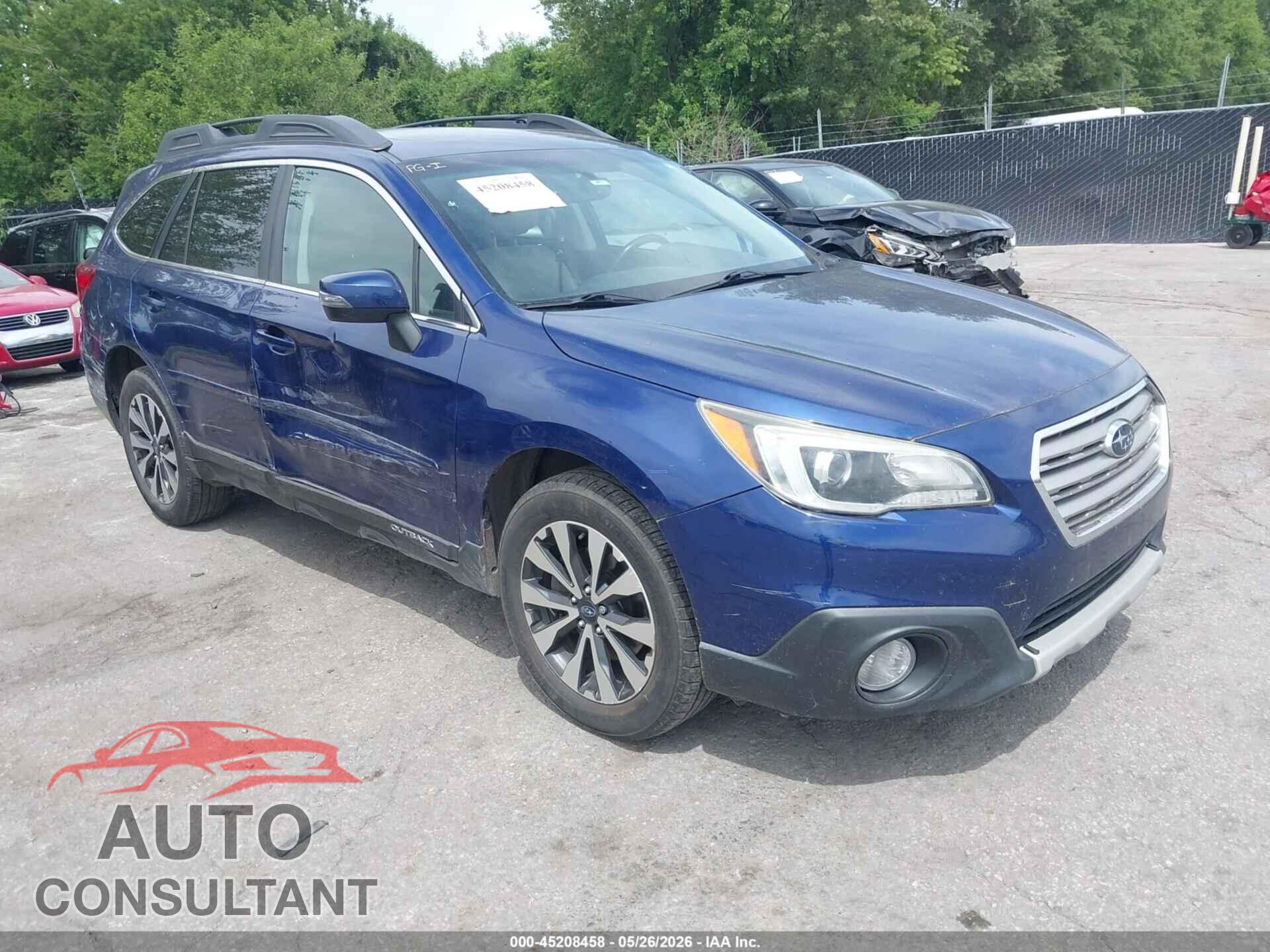 SUBARU OUTBACK 2015 - 4S4BSBLC9F3209485