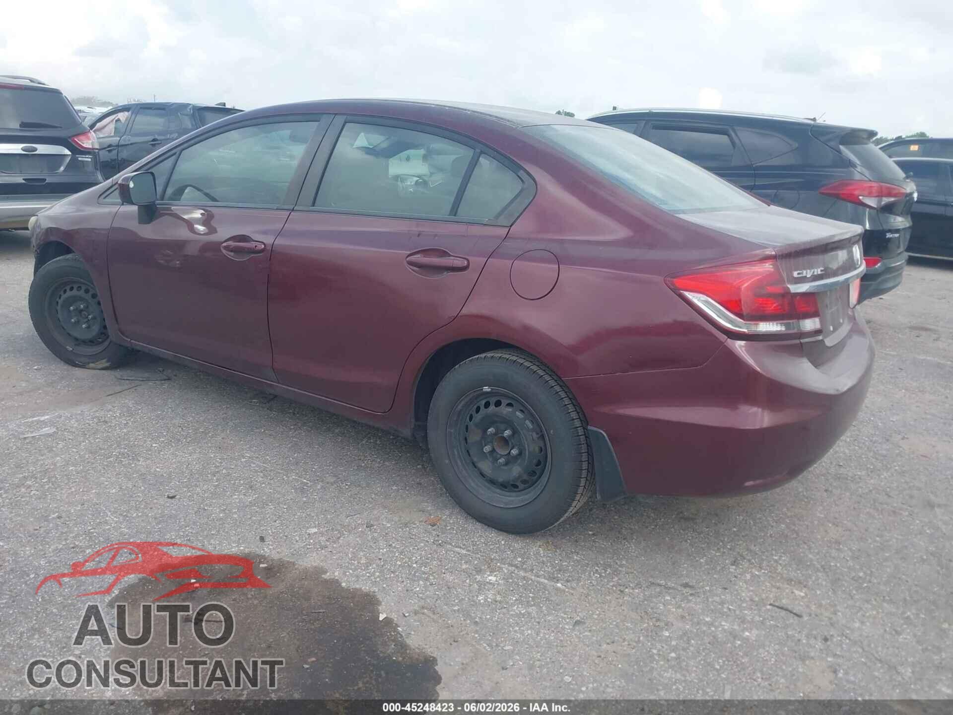 HONDA CIVIC 2014 - 19XFB2F5XEE208727