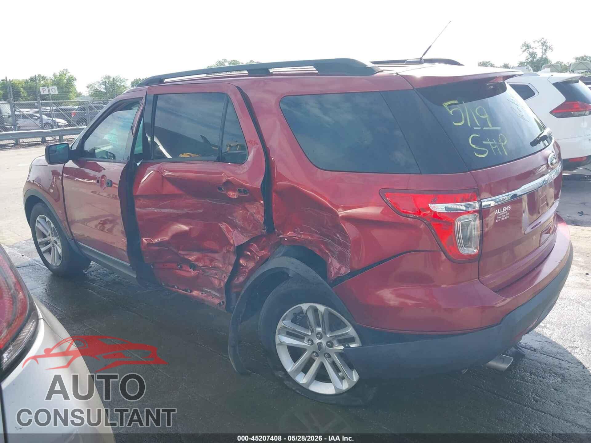 FORD EXPLORER 2015 - 1FM5K7B86FGA24598