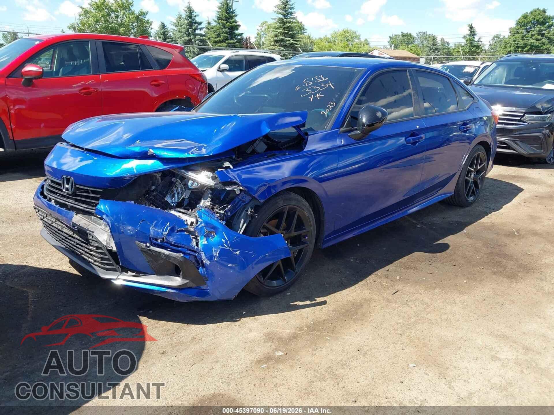 HONDA CIVIC 2023 - 2HGFE2F54PH513334