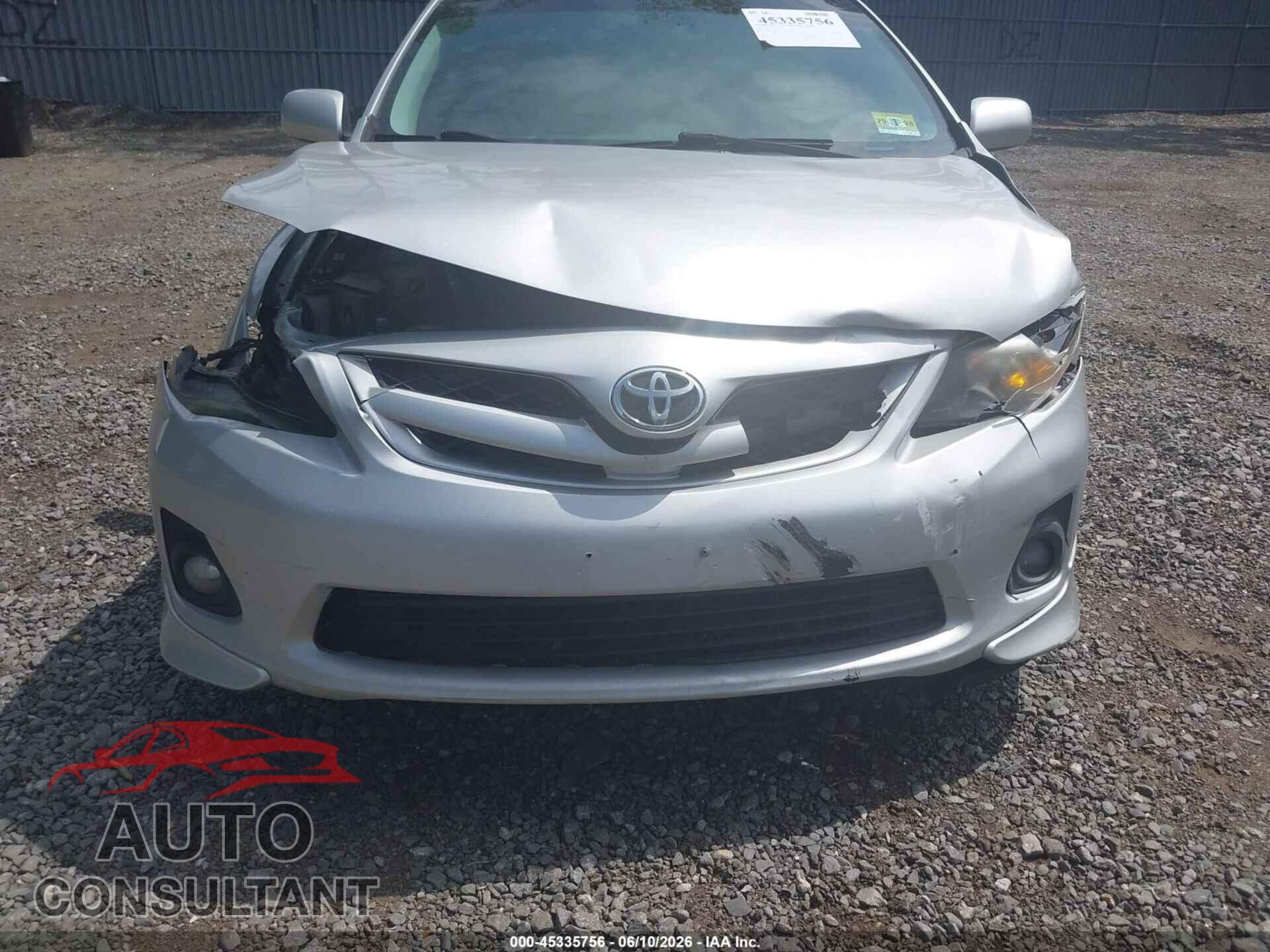 TOYOTA COROLLA 2013 - 2T1BU4EE5DC965991