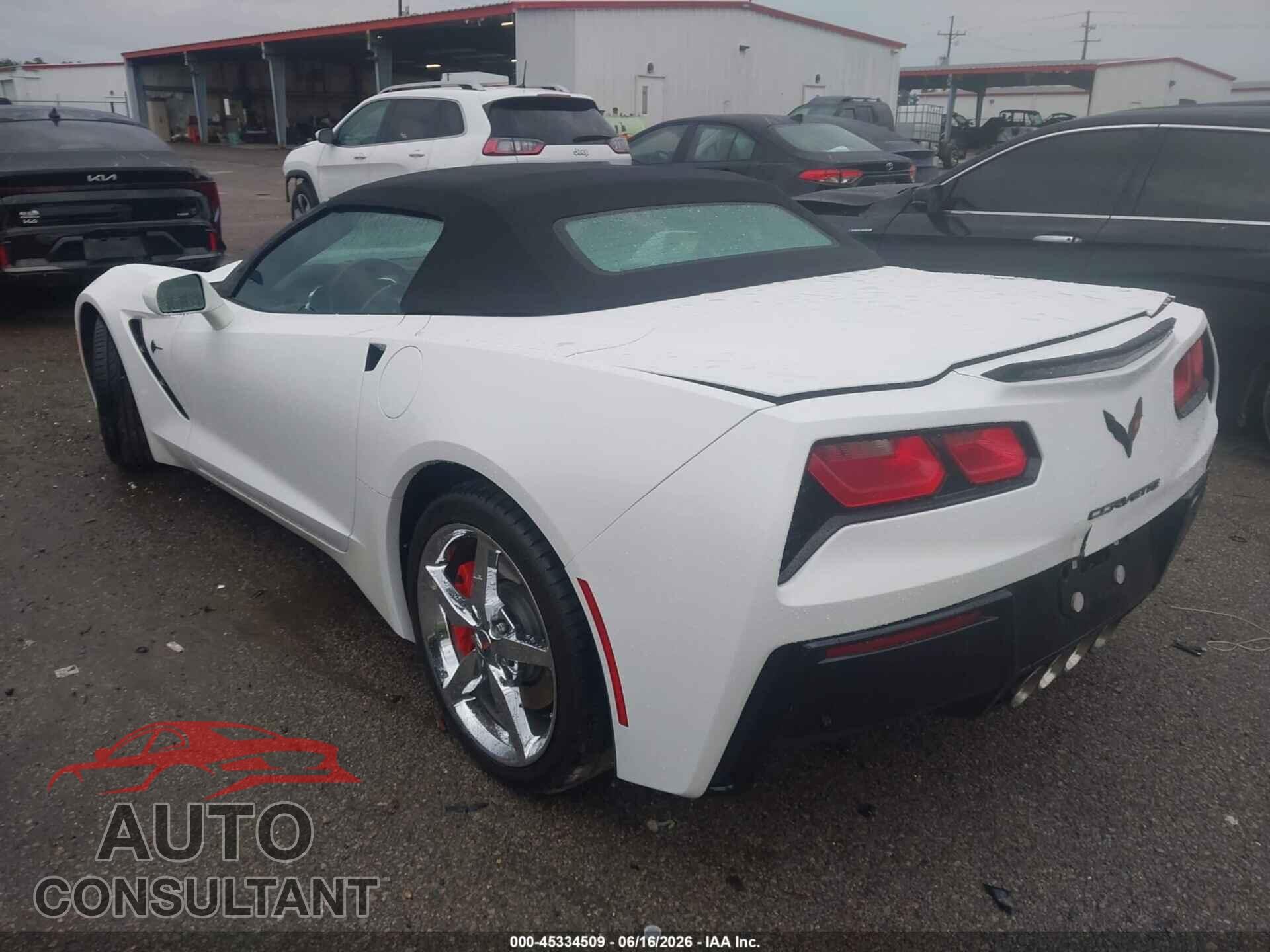 CHEVROLET CORVETTE STINGRAY 2014 - 1G1YD3D70E5117984