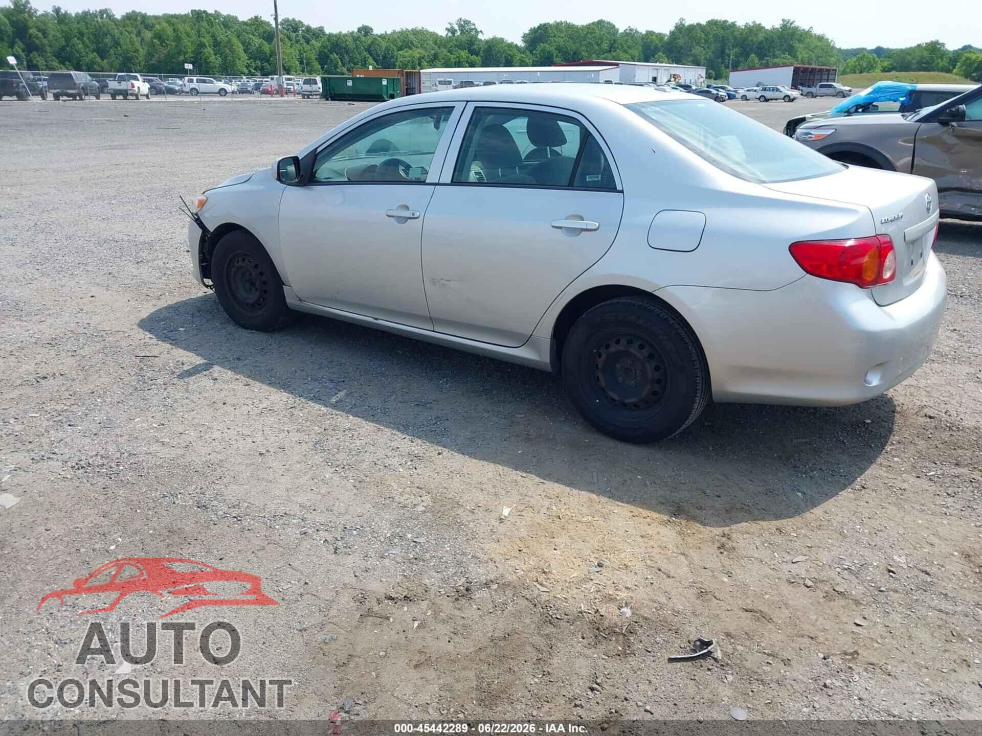 TOYOTA COROLLA 2009 - JTDBL40E79J035984