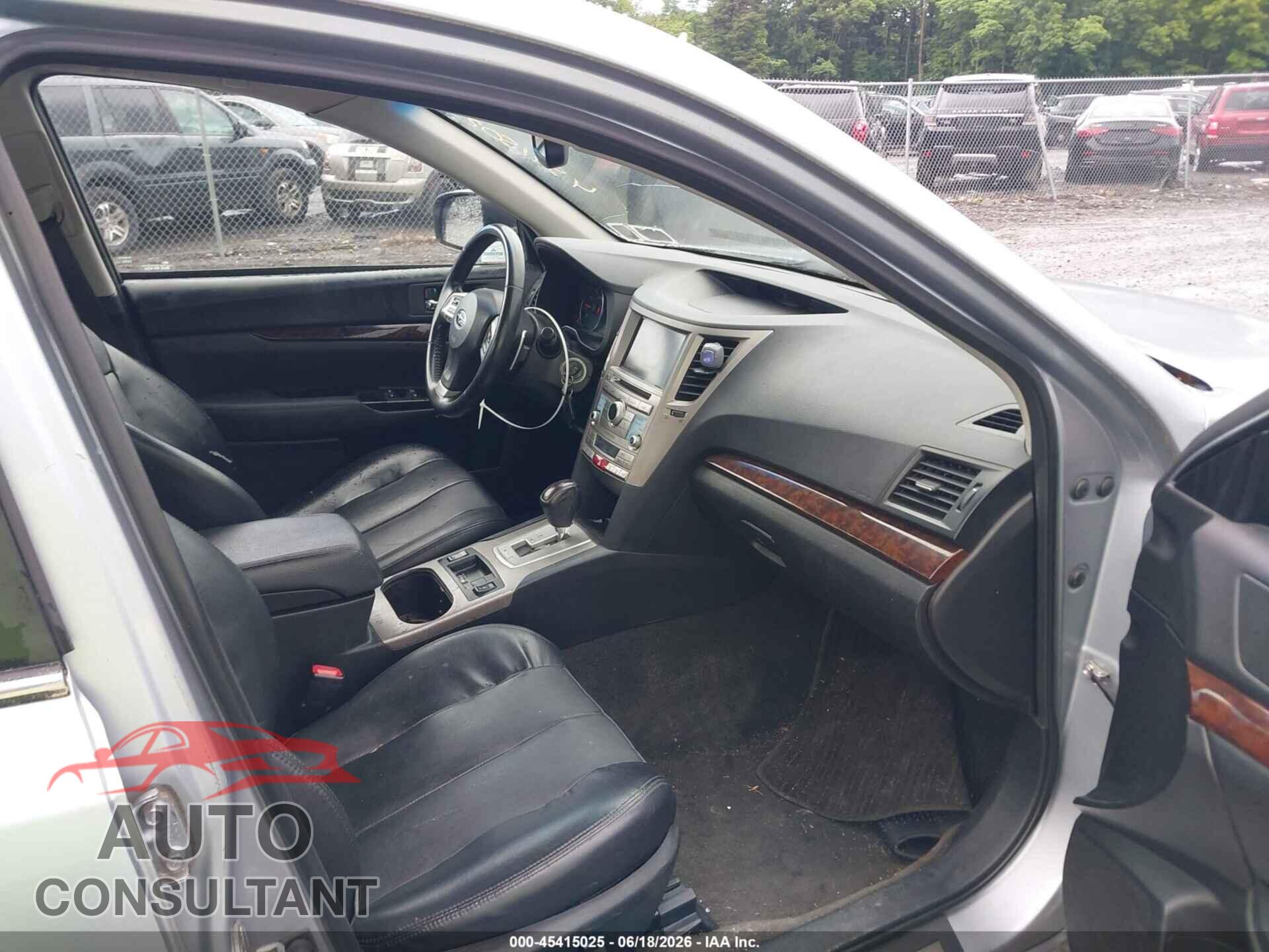SUBARU LEGACY 2014 - 4S3BMBM65E3009421