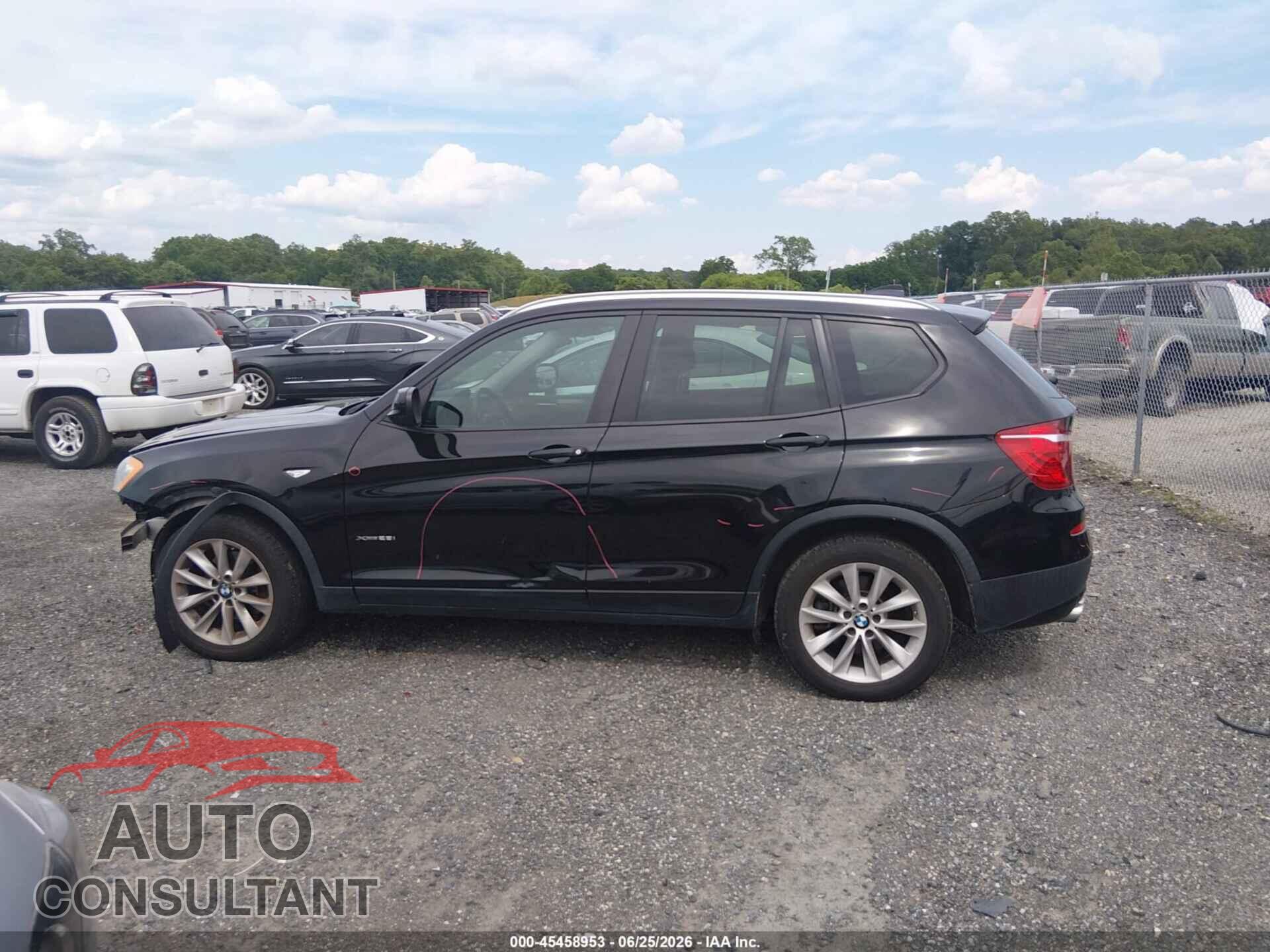 BMW X3 2013 - 5UXWX9C58D0A27083