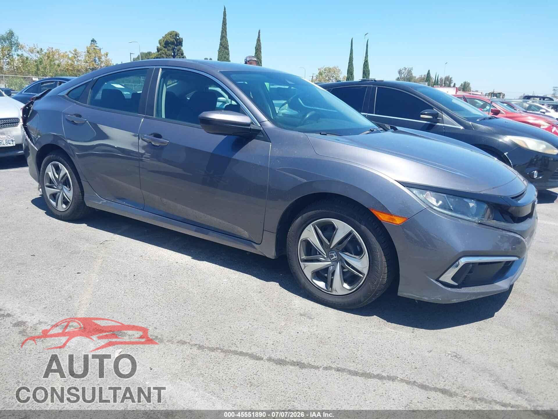 HONDA CIVIC 2019 - 2HGFC2F61KH520748