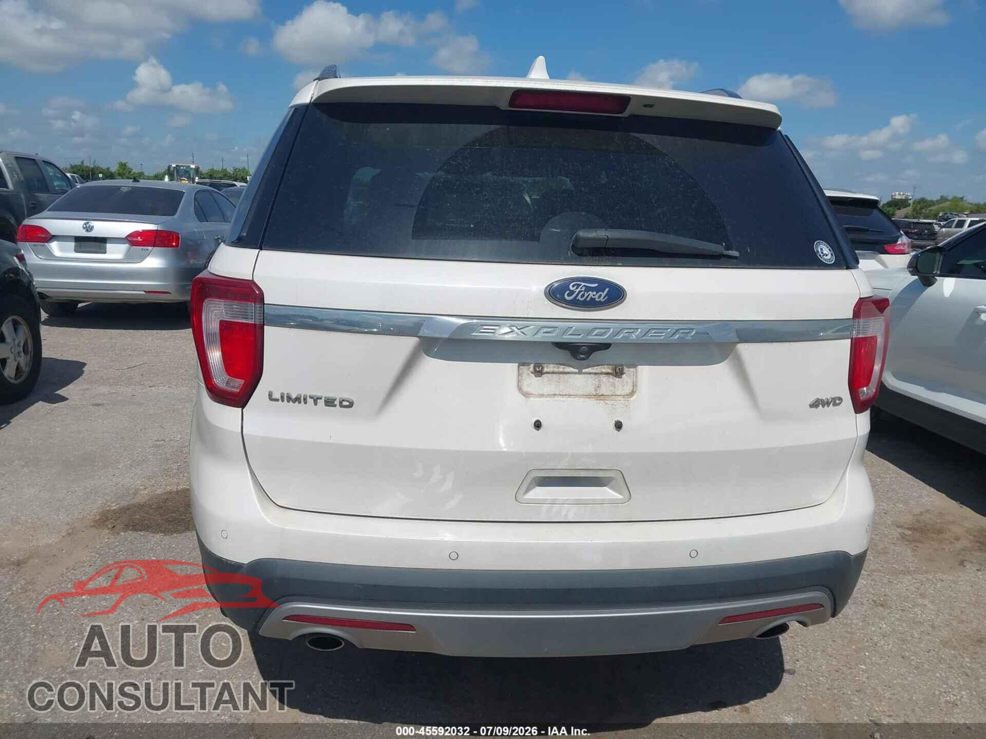FORD EXPLORER 2017 - 1FM5K8F85HGC39151