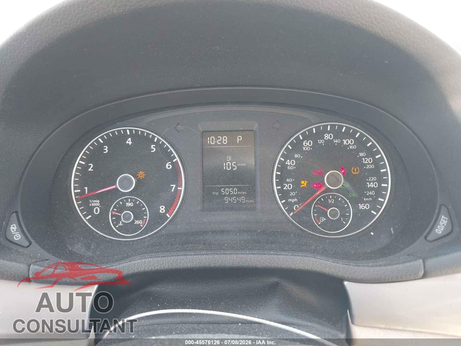 VOLKSWAGEN PASSAT 2014 - 1VWAT7A3XEC038755